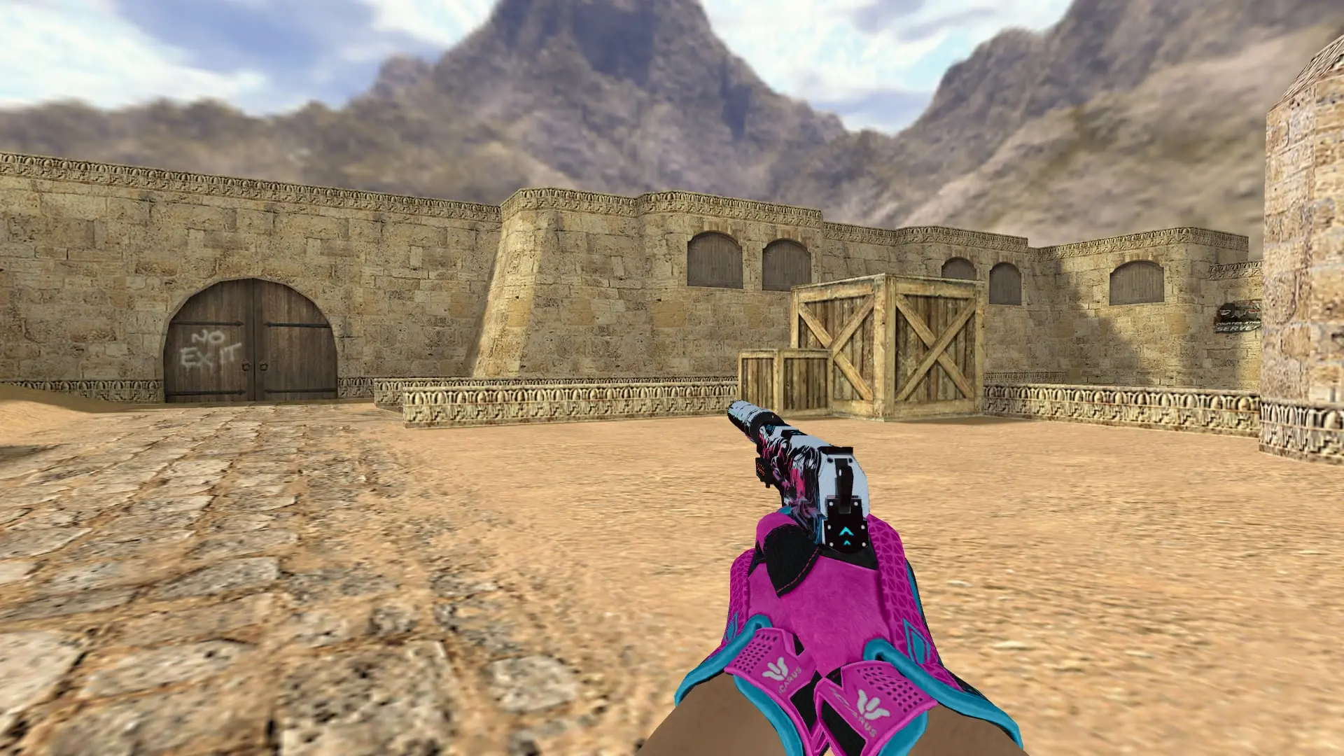 USP — Sports Gloves Vice Pack — de_dust2 (first person)