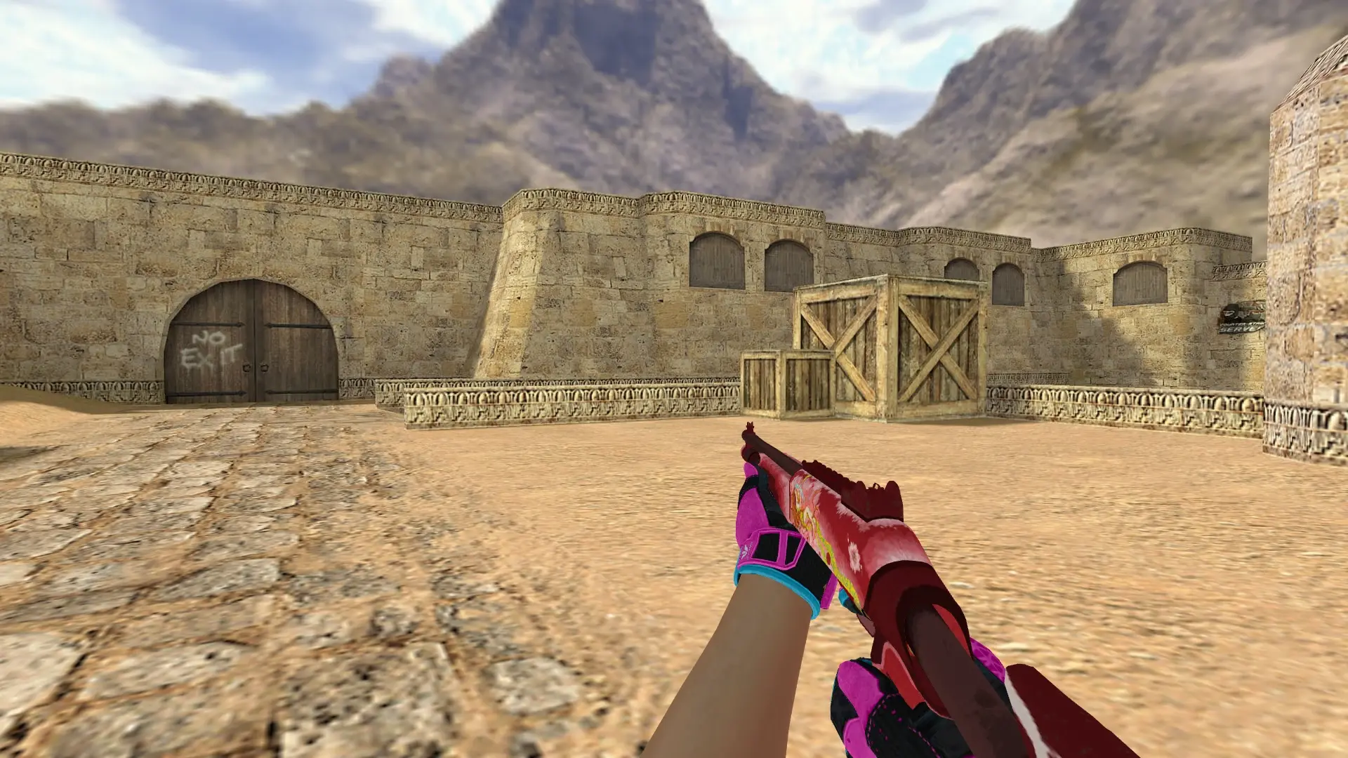 XM1014 — Sports Gloves Vice Pack — de_dust2 (first person)