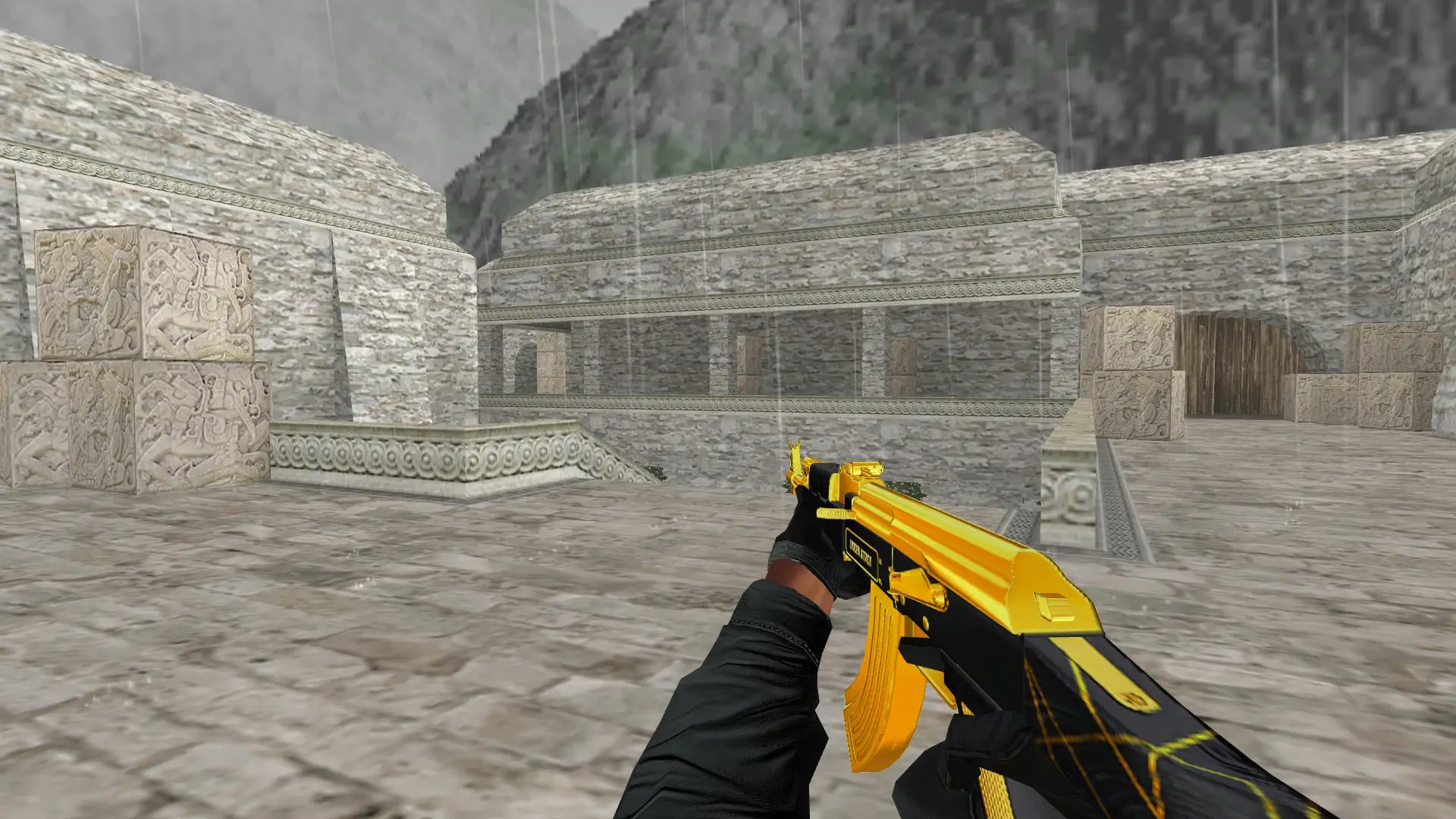 AK-47 — Sudden Attack Pack — de_aztec (first person)