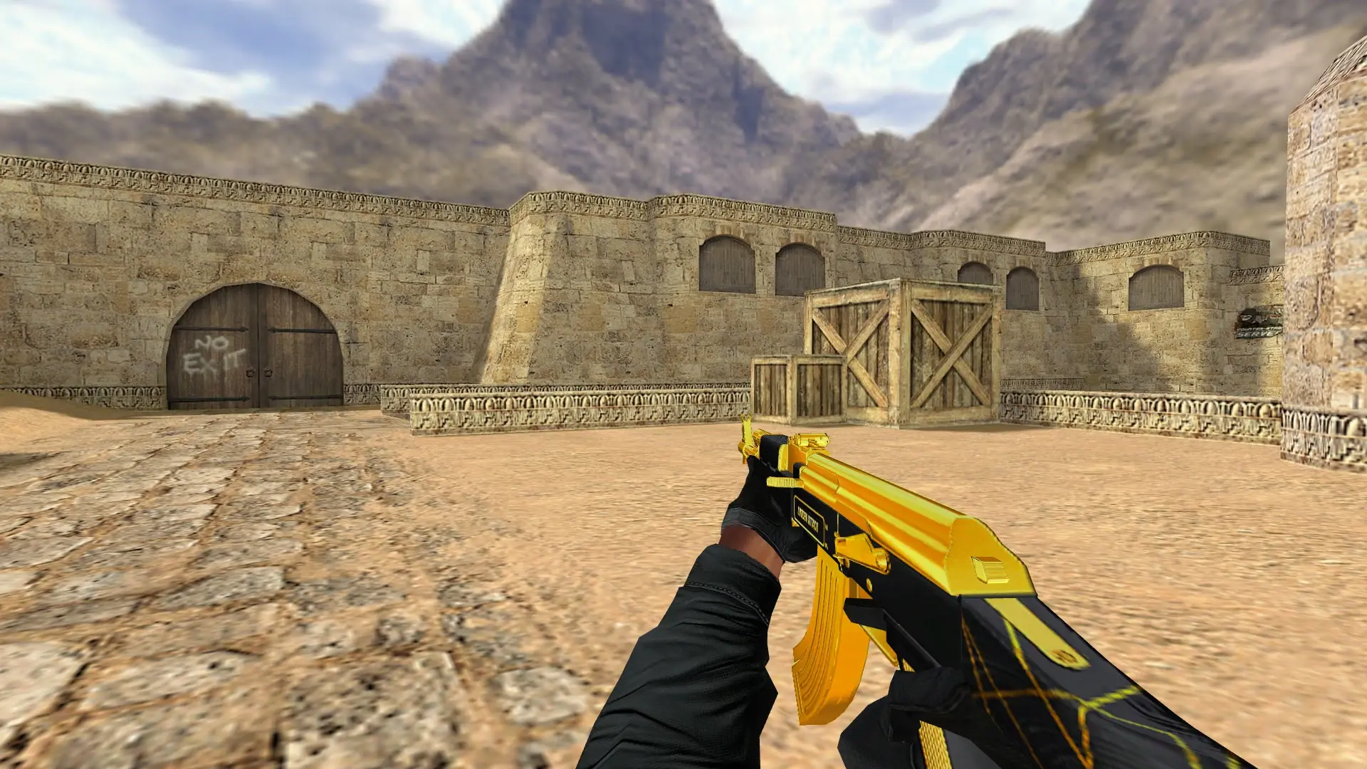 AK-47 — Sudden Attack Pack — de_dust2 (first person)