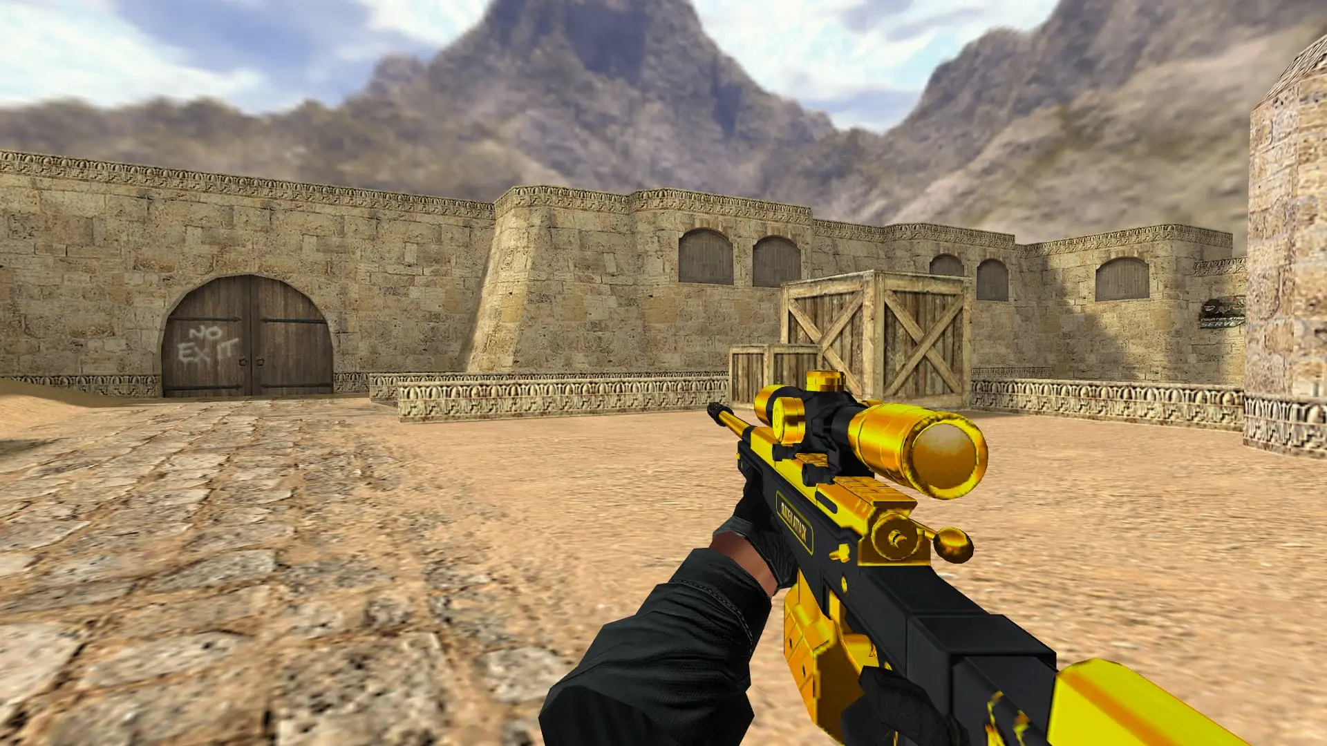 AWP — Sudden Attack Pack — de_dust2 (first person)