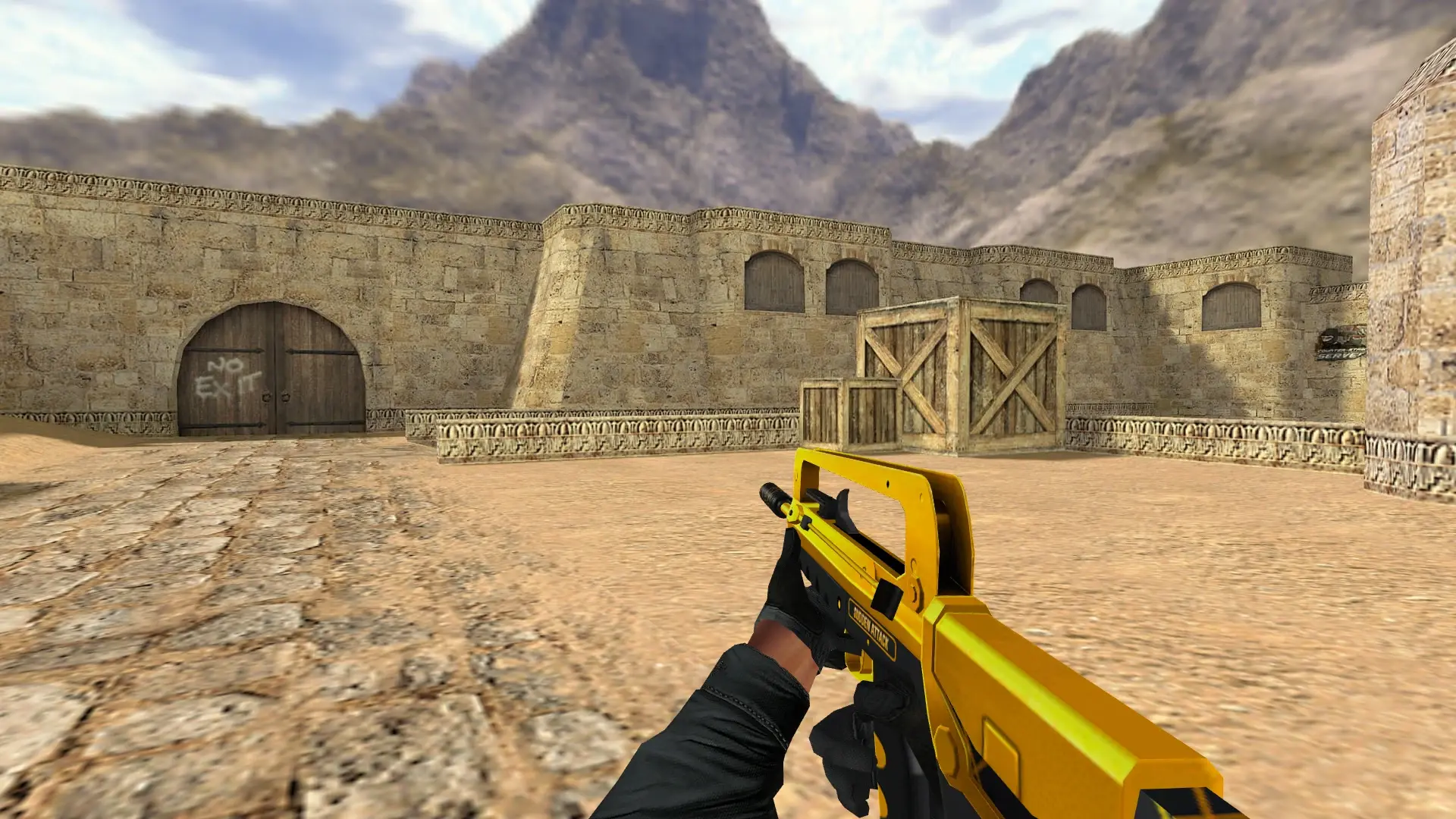FAMAS — Sudden Attack Pack — de_dust2 (first person)