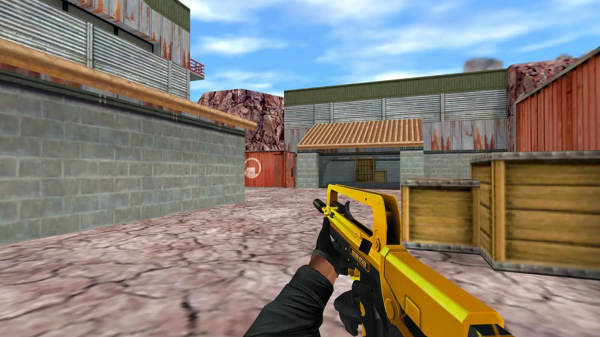 FAMAS — Sudden Attack Pack — de_nuke (first person)