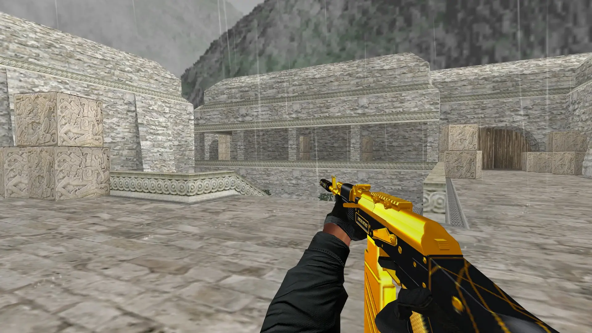 Galil AR — Sudden Attack Pack — de_aztec (first person)