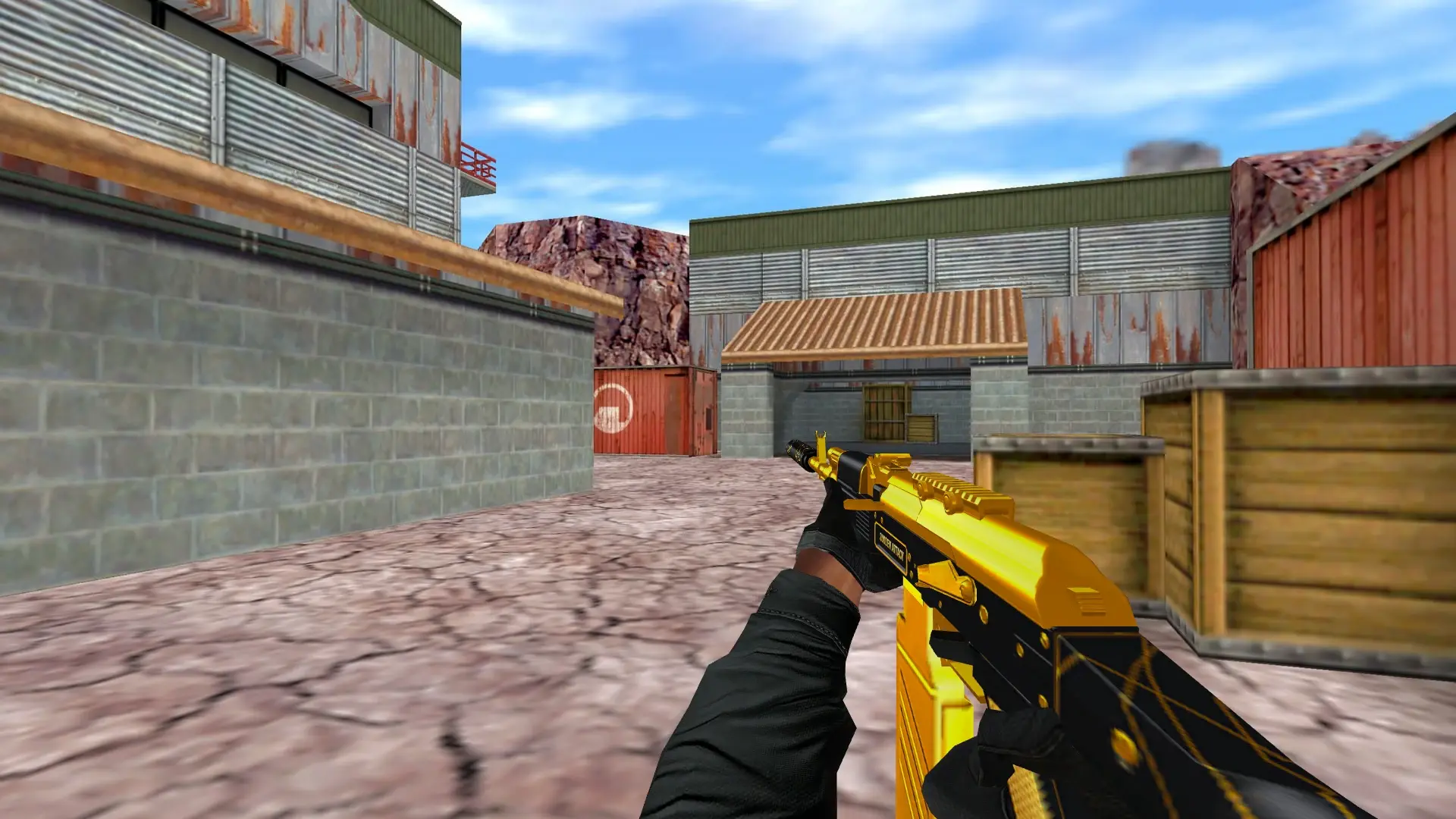 Galil AR — Sudden Attack Pack — de_nuke (first person)