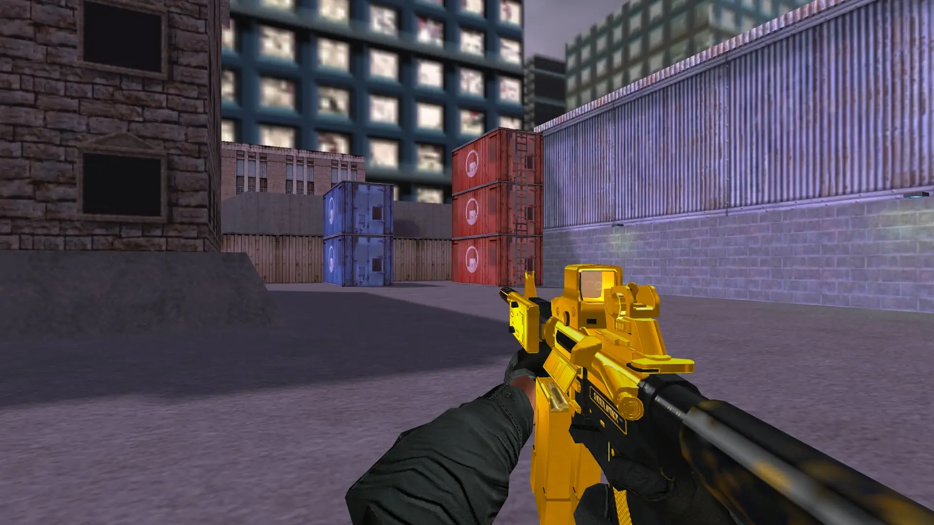 M4A1 — Sudden Attack Pack — cs_assault (first person)
