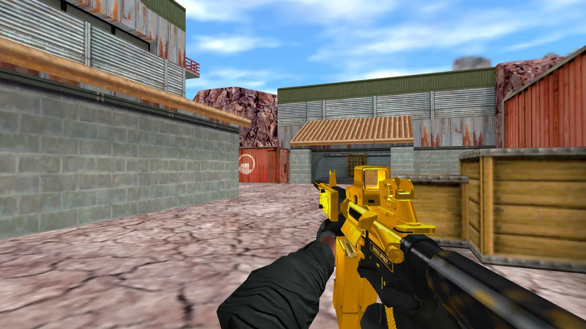 M4A1 — Sudden Attack Pack — de_nuke (first person)