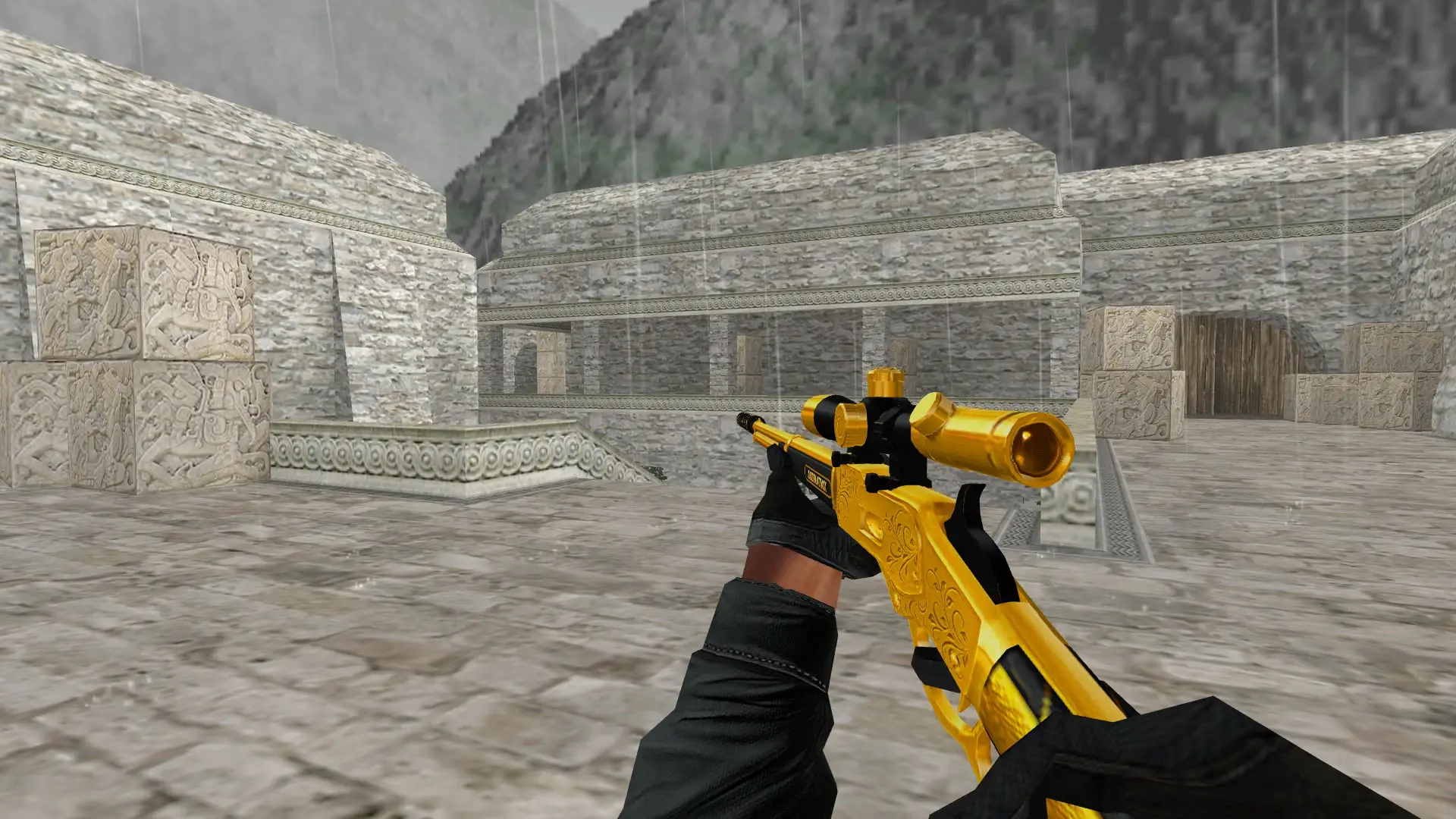 Scout — Sudden Attack Pack — de_aztec (first person)