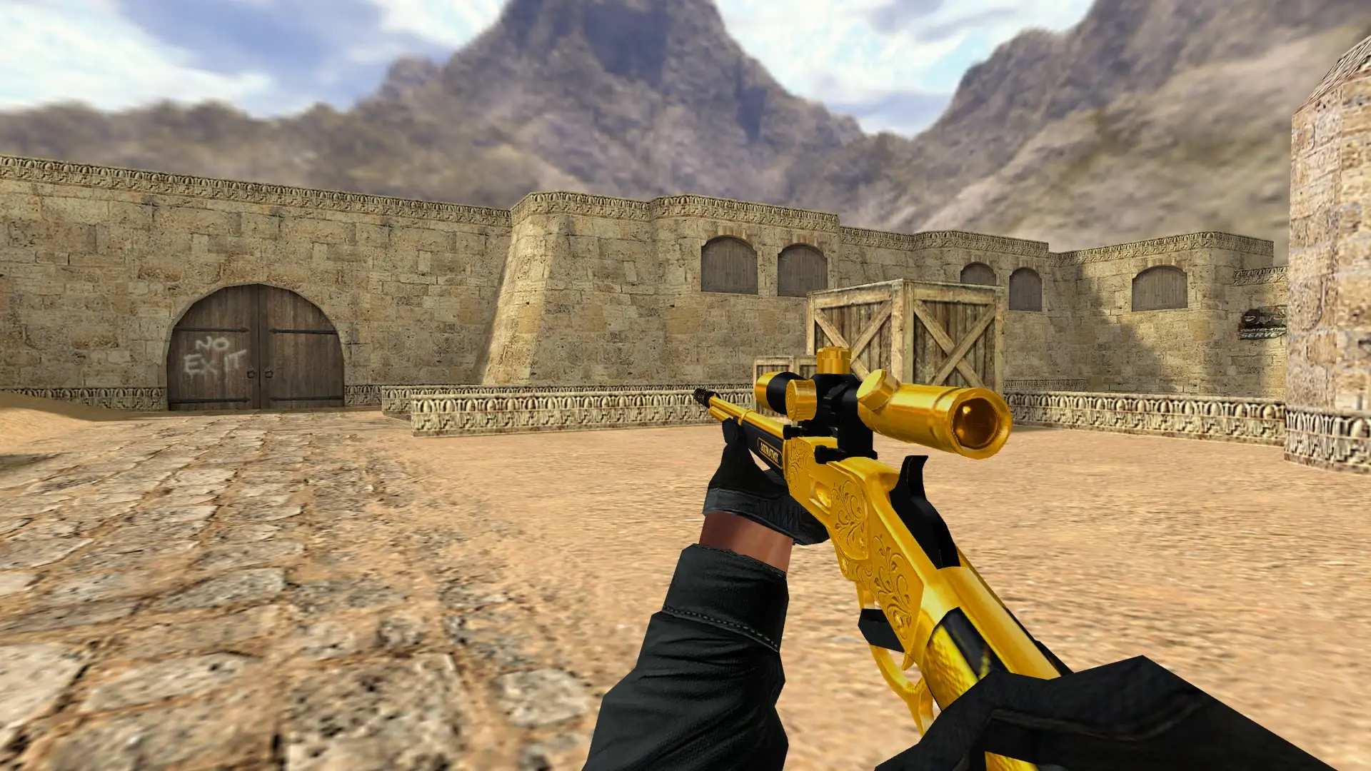 Scout — Sudden Attack Pack — de_dust2 (first person)