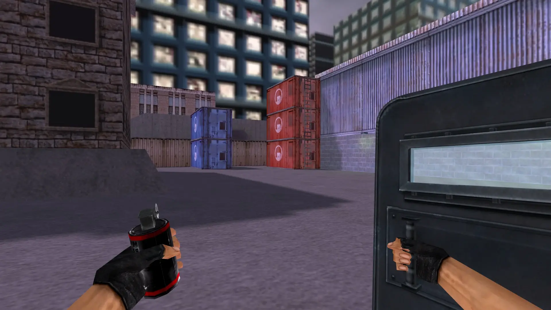 Re-Animated Shields — cs_assault (first person)