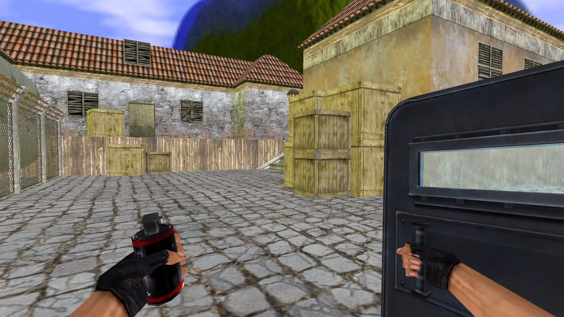 Re-Animated Shields — de_inferno (first person)