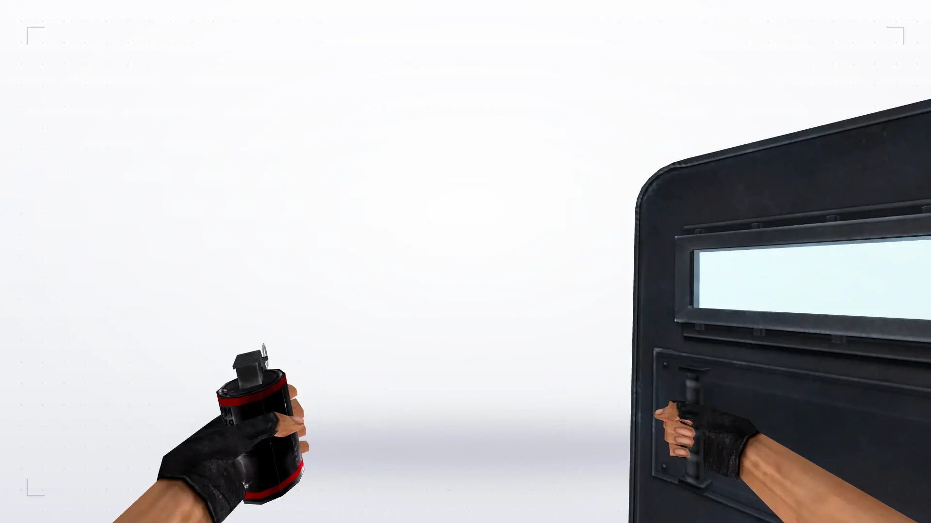 Re-Animated Shields — first person