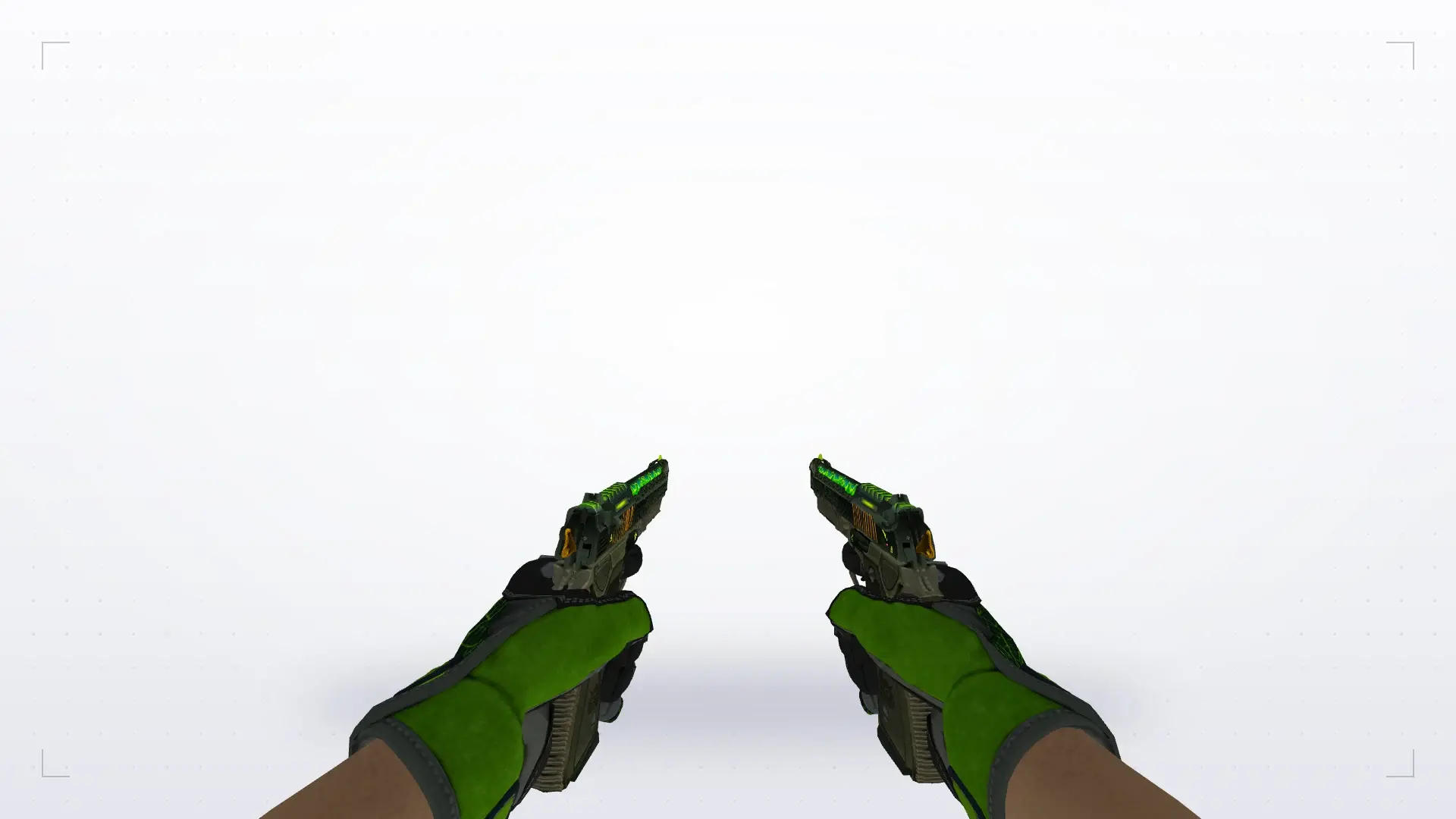 Dual Berettas — Specialist Gloves Emerald Web Pack — first person