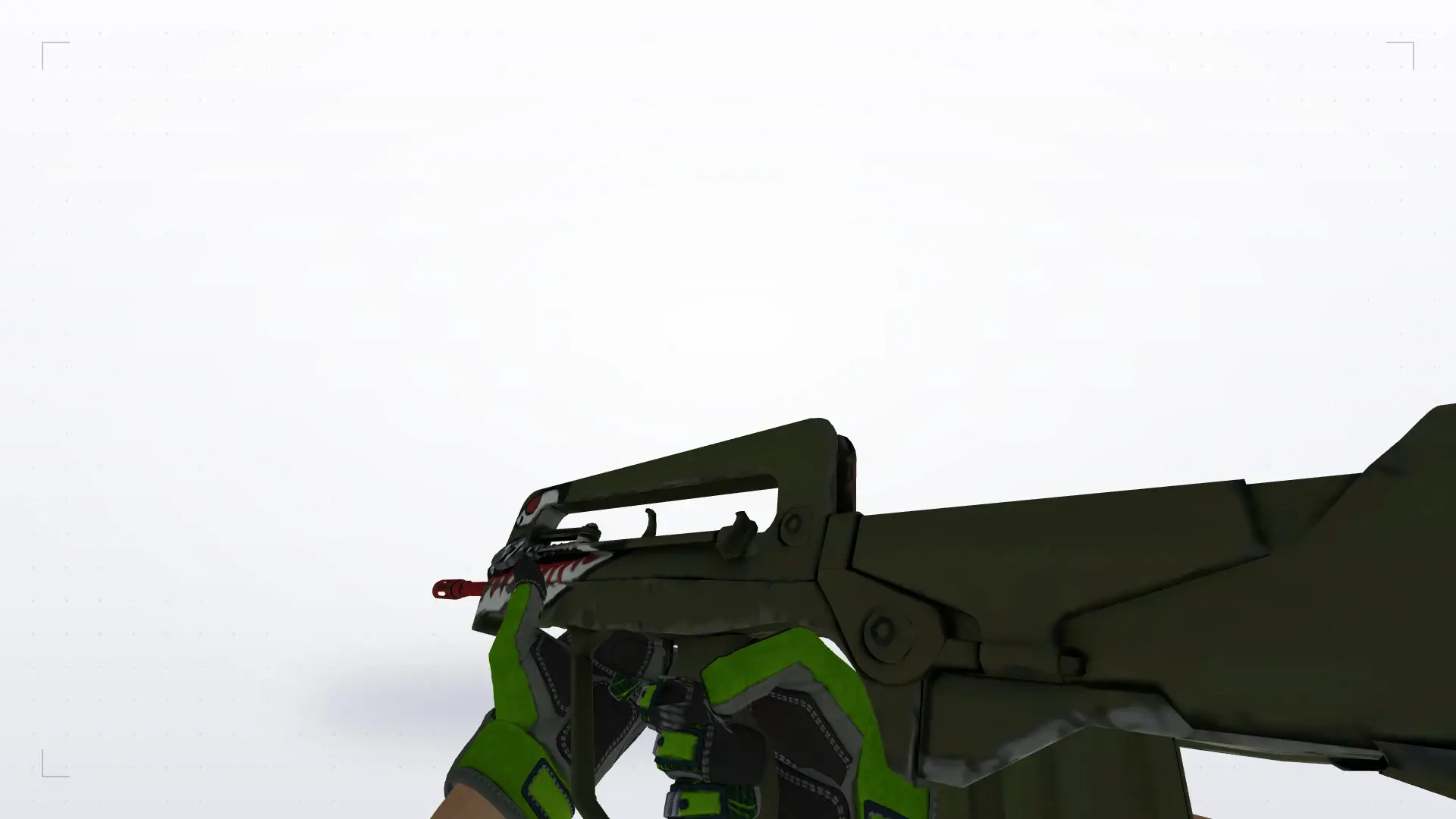 FAMAS — Specialist Gloves Emerald Web Pack — first person