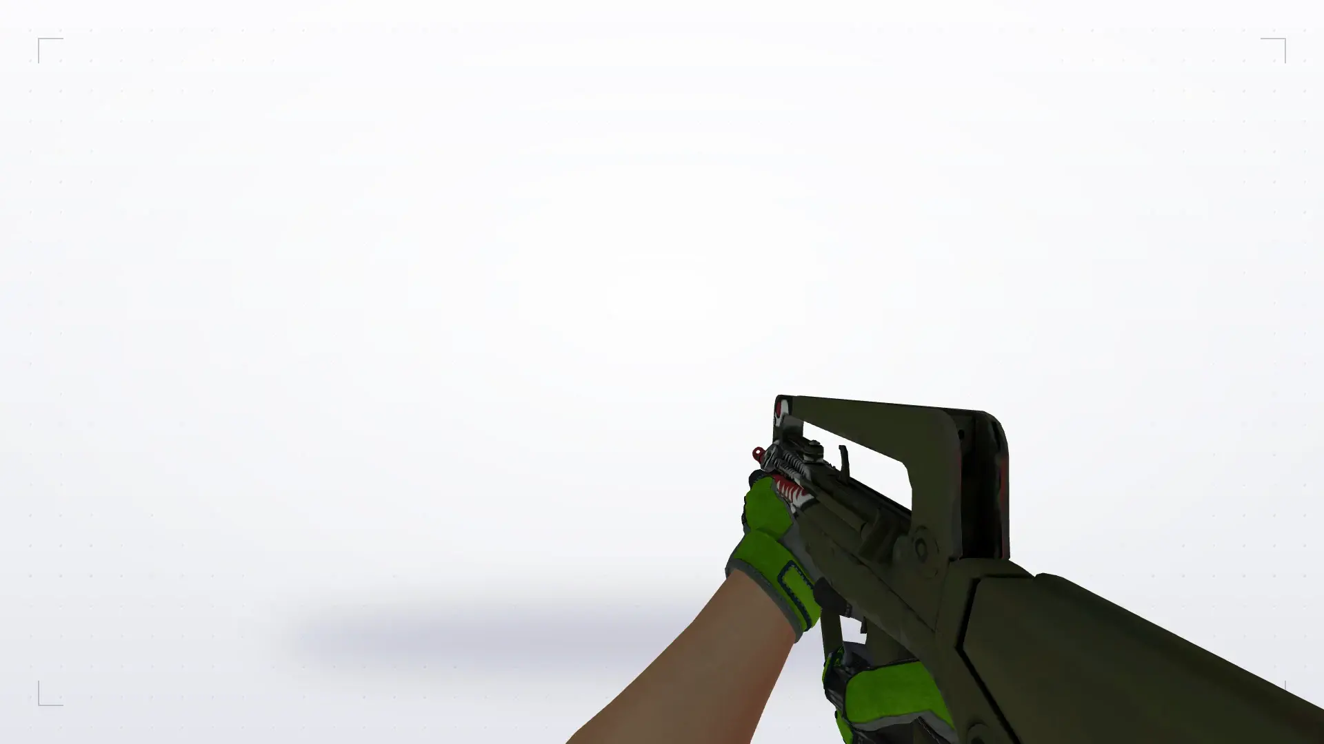 FAMAS — Specialist Gloves Emerald Web Pack — first person