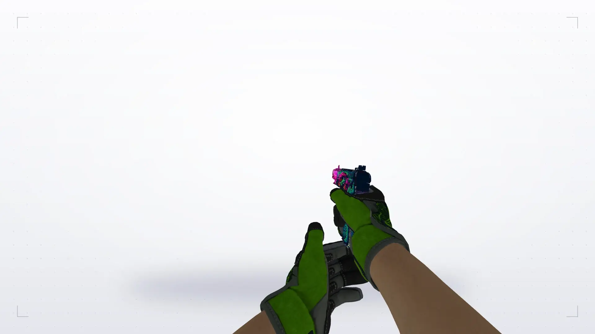 Five-SeveN — Specialist Gloves Emerald Web Pack — first person