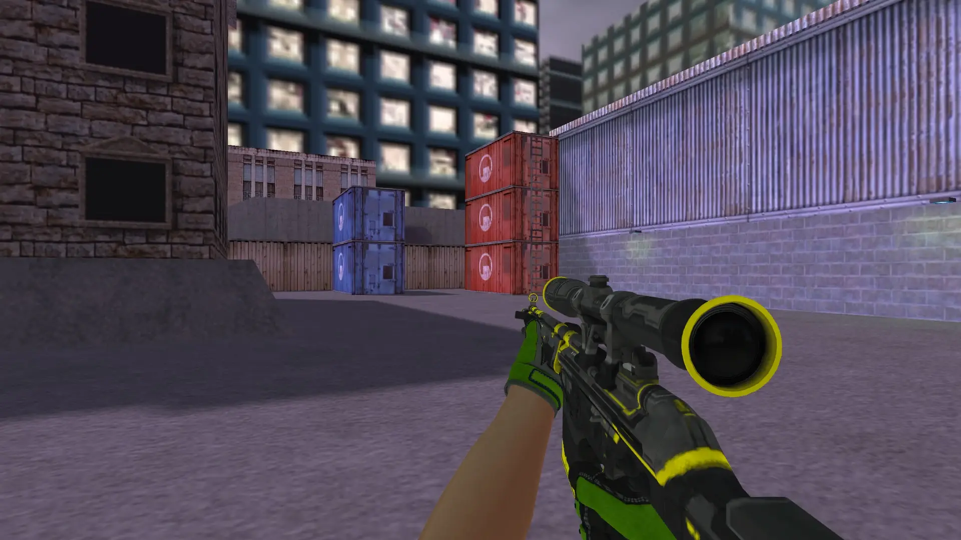 G3SG1 — Specialist Gloves Emerald Web Pack — cs_assault (first person)