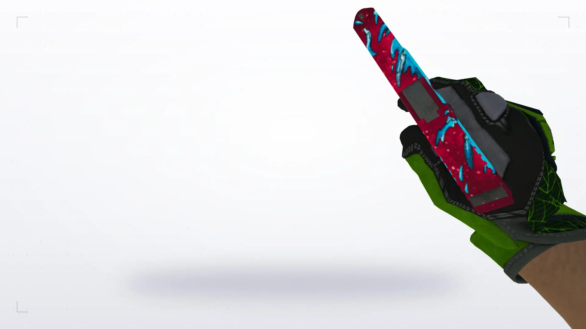 Glock-18 — Specialist Gloves Emerald Web Pack — first person