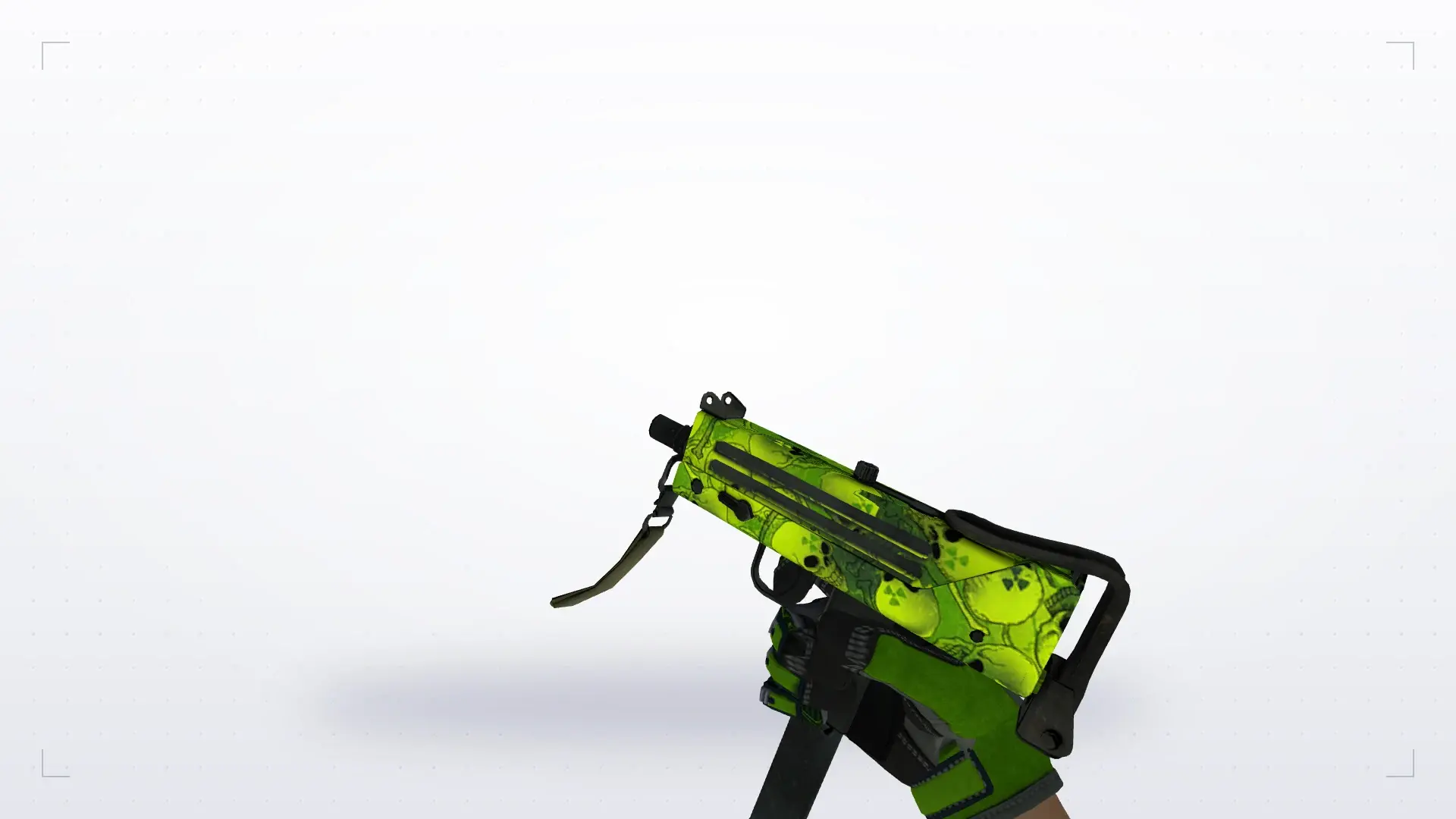 MAC-10 — Specialist Gloves Emerald Web Pack — first person