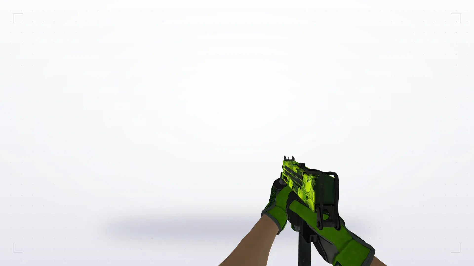 MAC-10 — Specialist Gloves Emerald Web Pack — first person