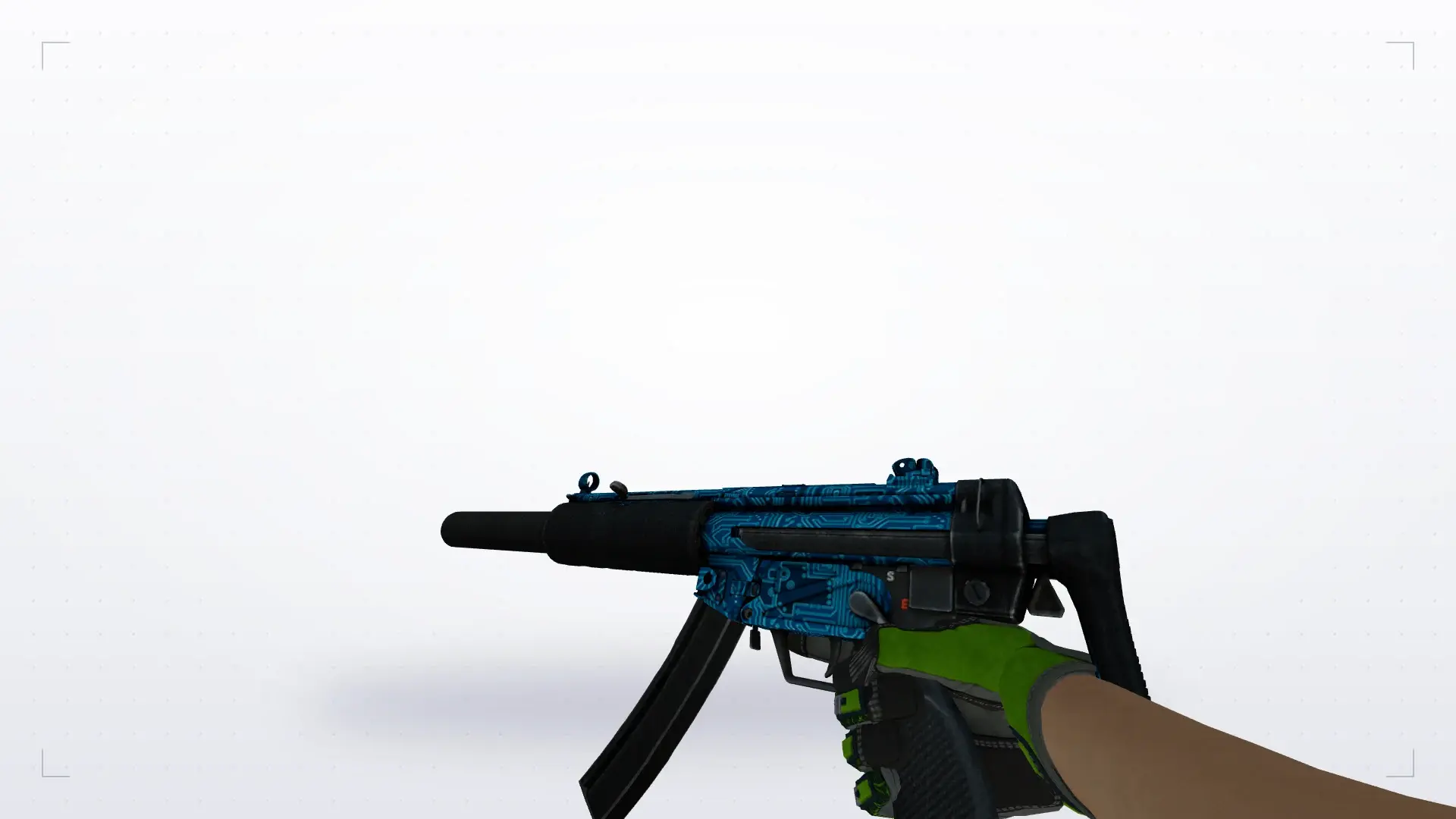MP5 — Specialist Gloves Emerald Web Pack — first person