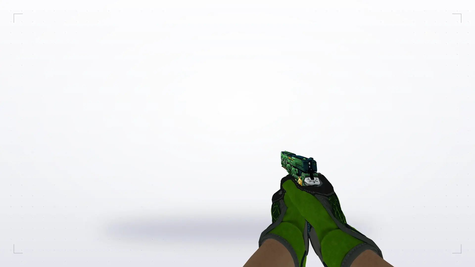 P228 — Specialist Gloves Emerald Web Pack — first person