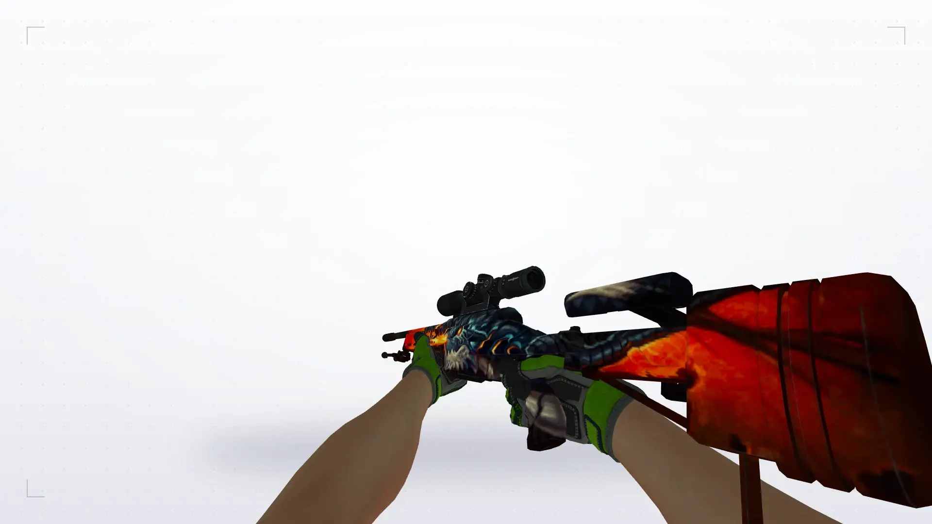 Scout — Specialist Gloves Emerald Web Pack — first person