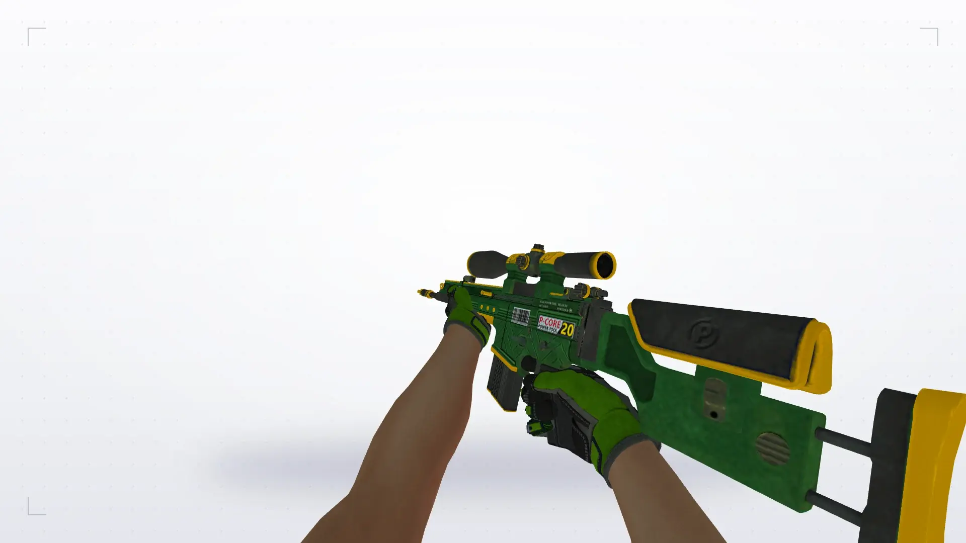SG550 — Specialist Gloves Emerald Web Pack — first person