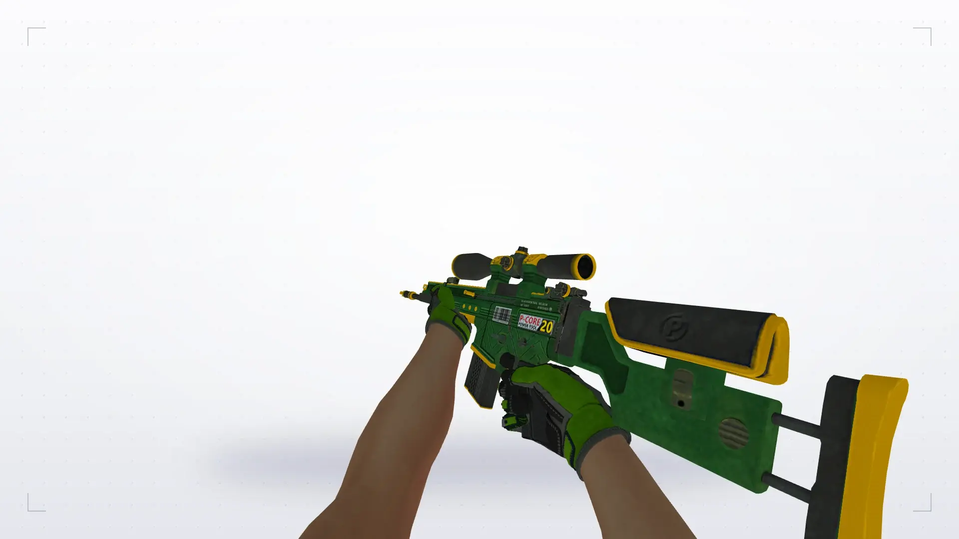 SG550 — Specialist Gloves Emerald Web Pack — first person