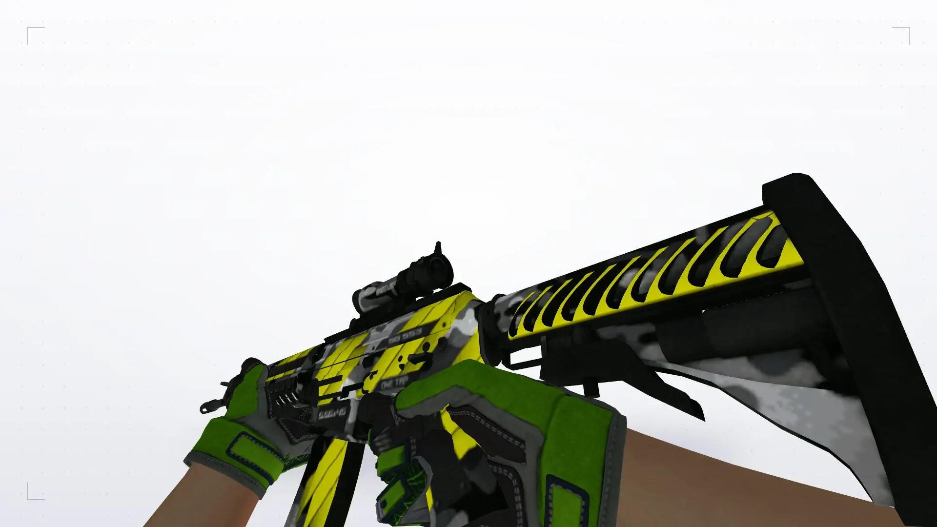 SG552 — Specialist Gloves Emerald Web Pack — first person