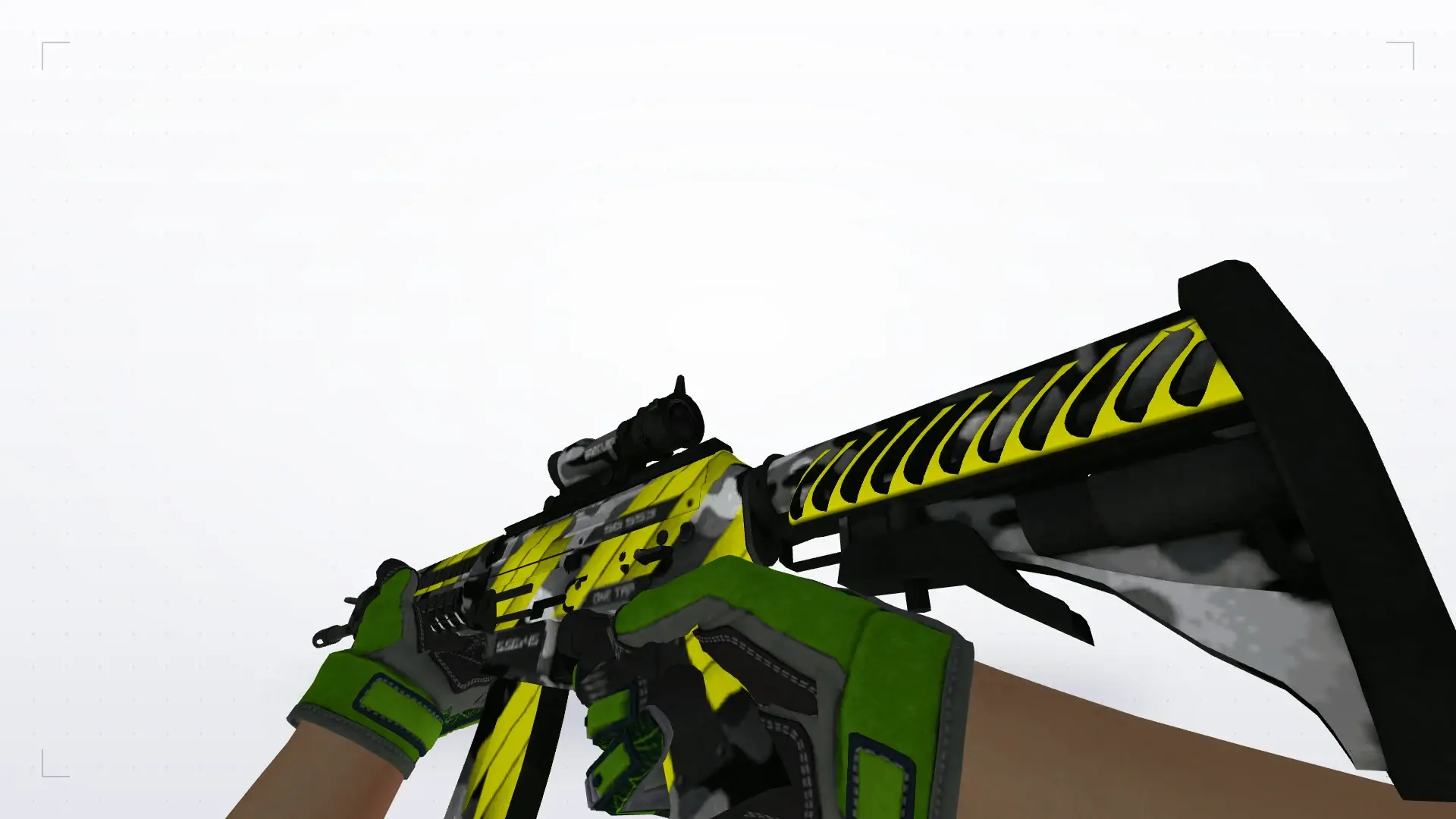 SG552 — Specialist Gloves Emerald Web Pack — first person