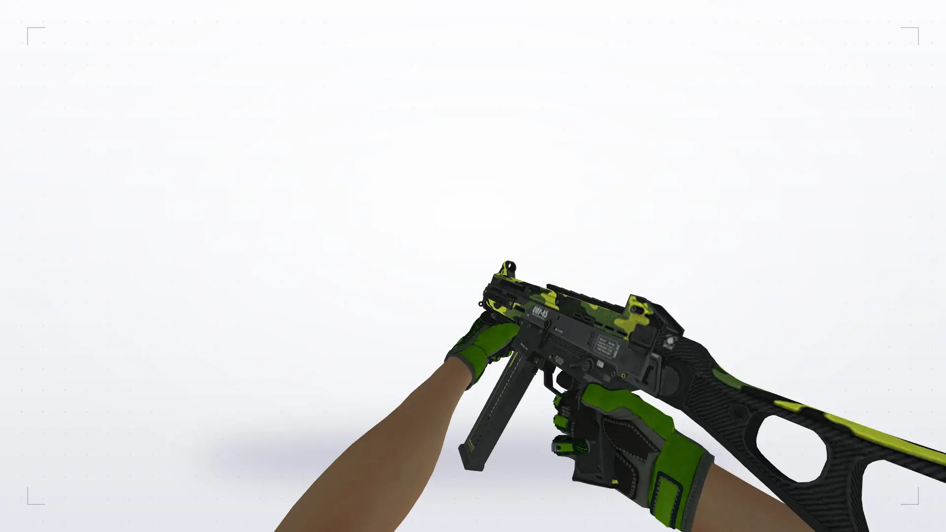UMP-45 — Specialist Gloves Emerald Web Pack — first person