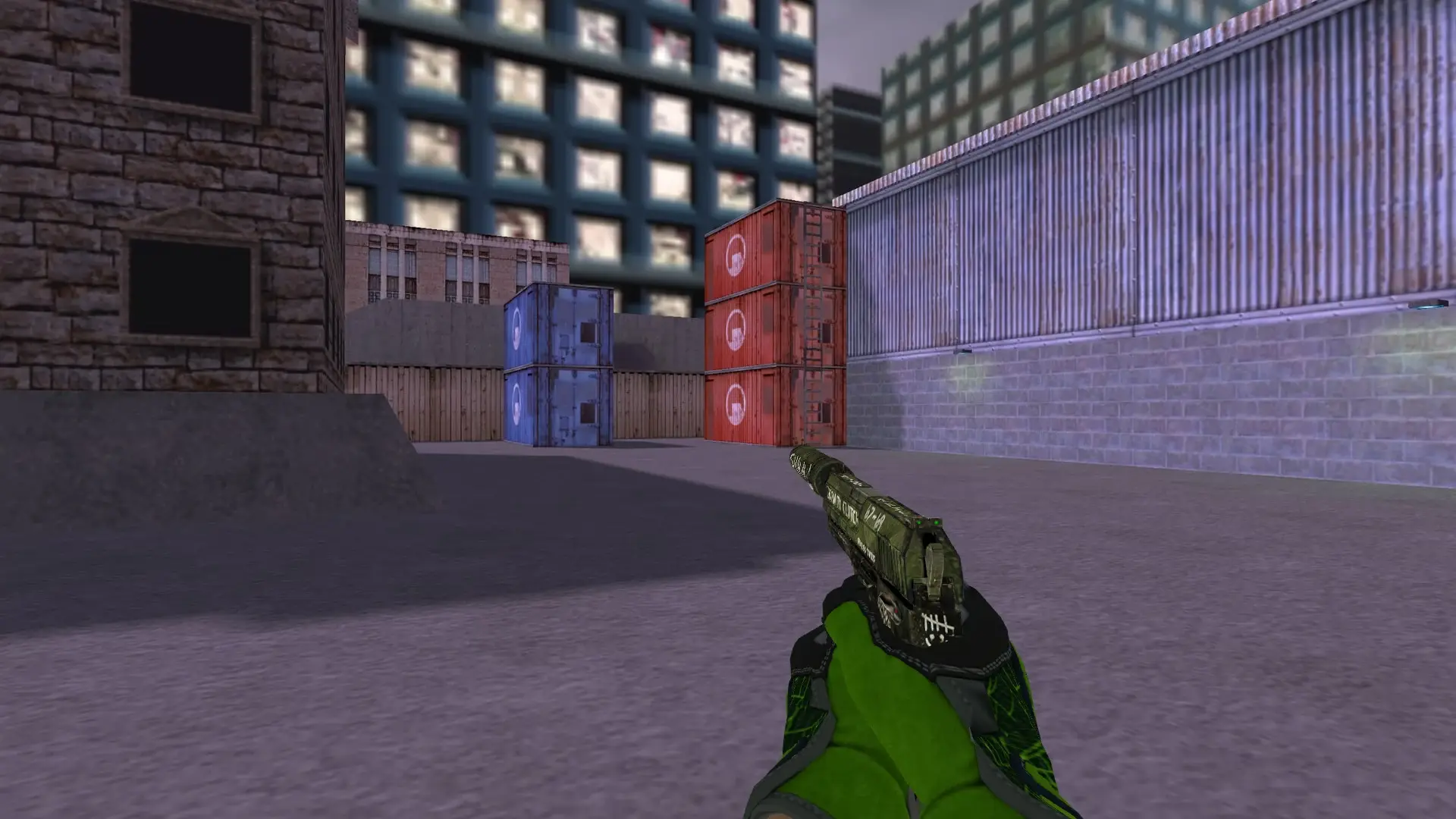 USP — Specialist Gloves Emerald Web Pack — cs_assault (first person)