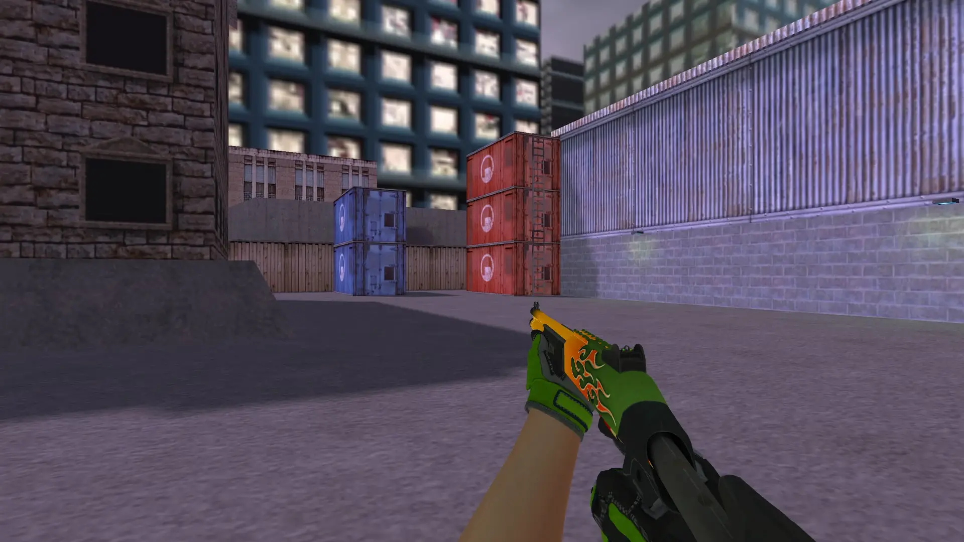 XM1014 — Specialist Gloves Emerald Web Pack — cs_assault (first person)