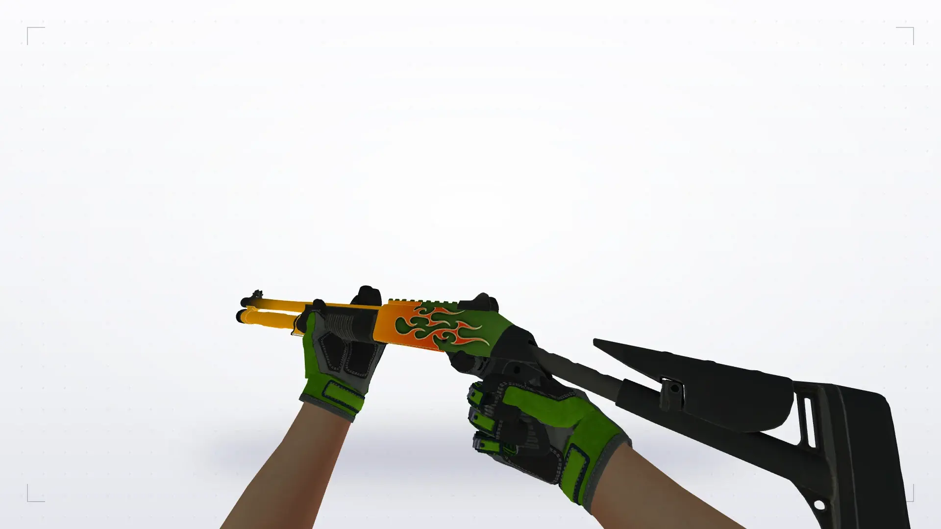 XM1014 — Specialist Gloves Emerald Web Pack — first person