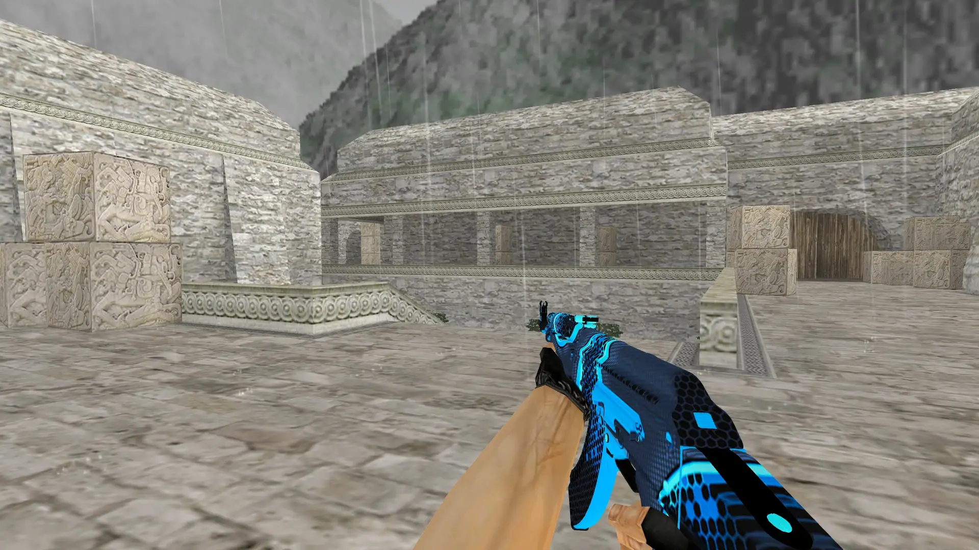 AK-47 — Taktik Weapon Pack — de_aztec (first person)