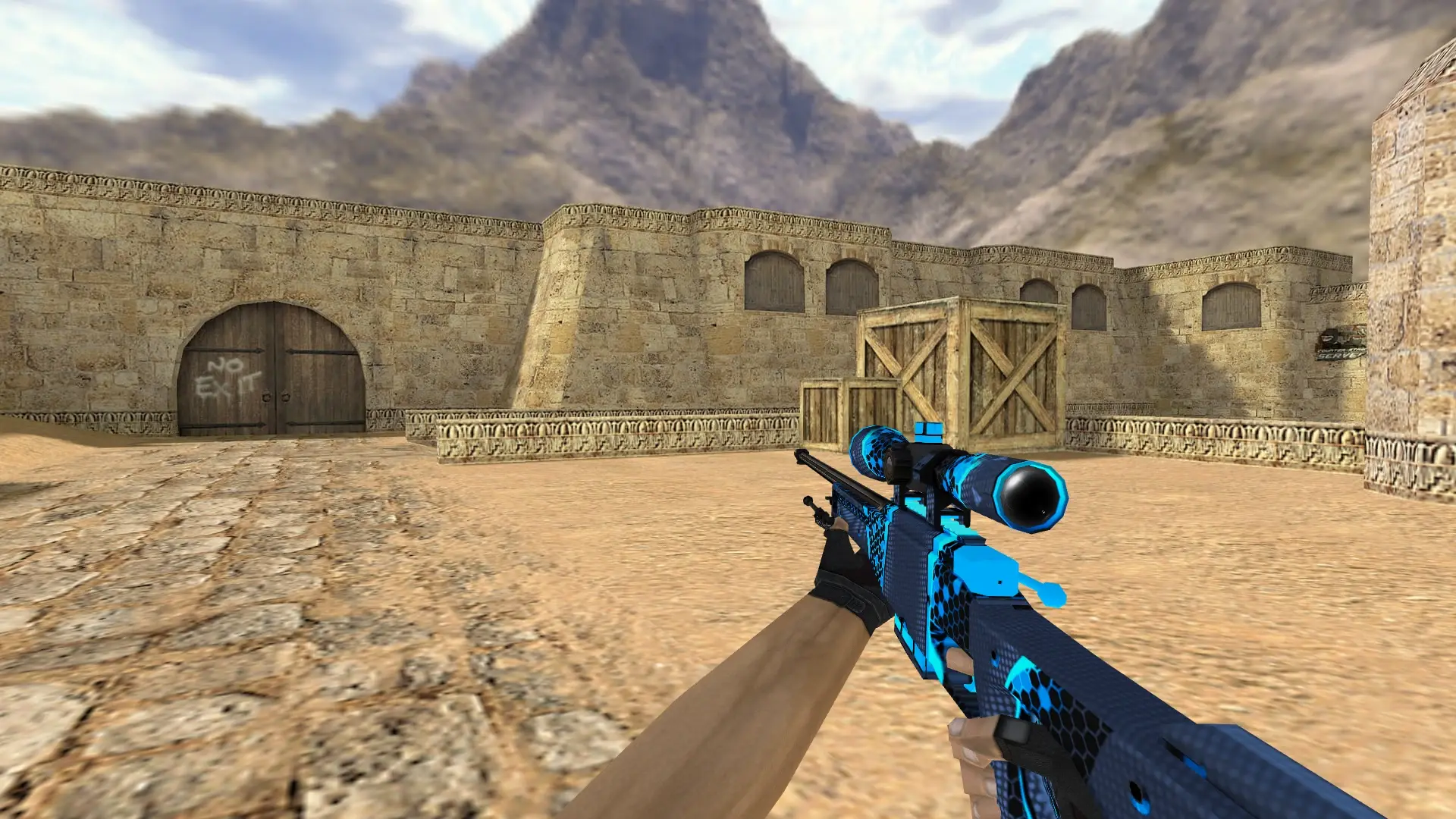 AWP — Taktik Weapon Pack — de_dust2 (first person)