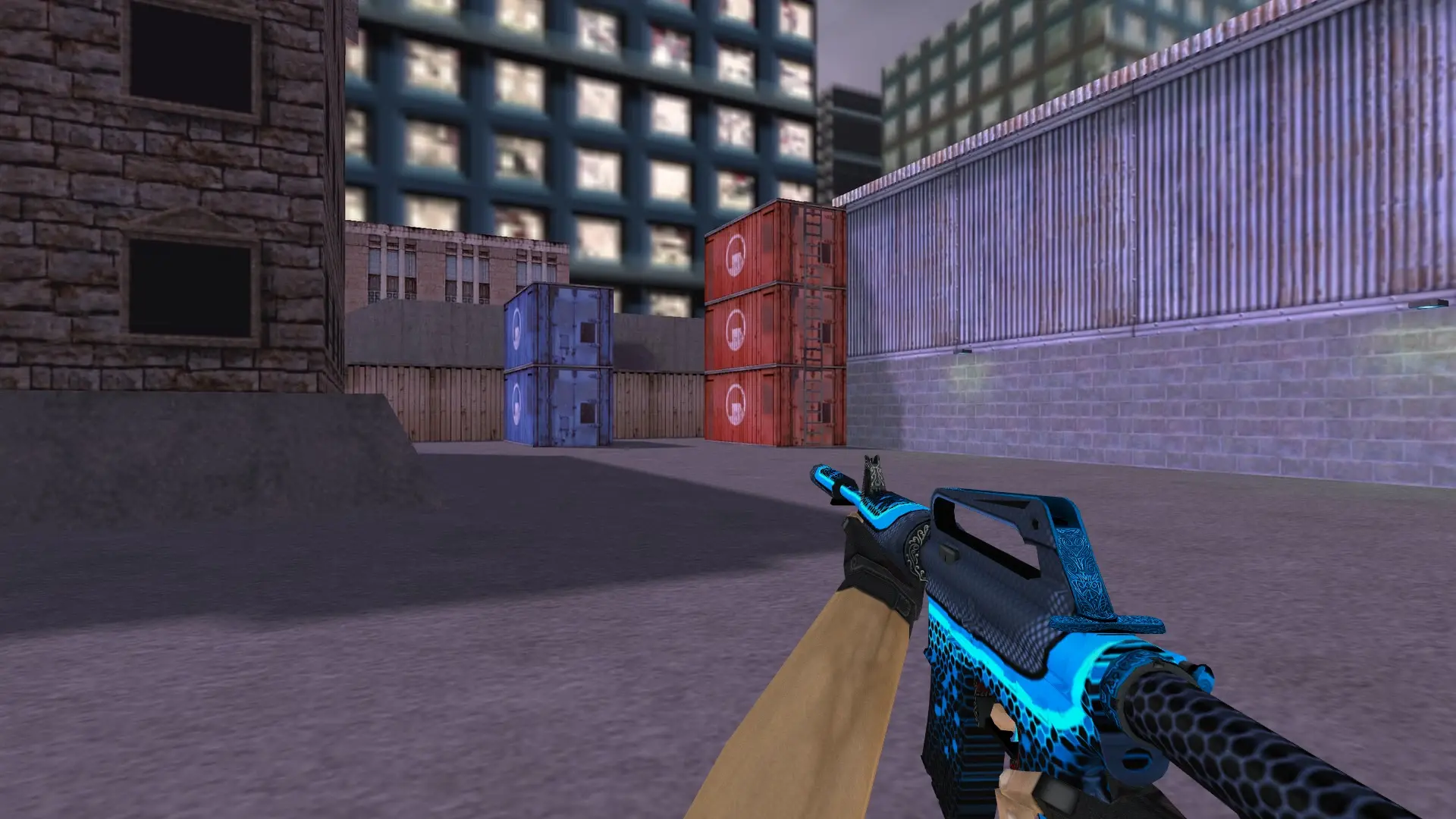 M4A1 — Taktik Weapon Pack — cs_assault (first person)