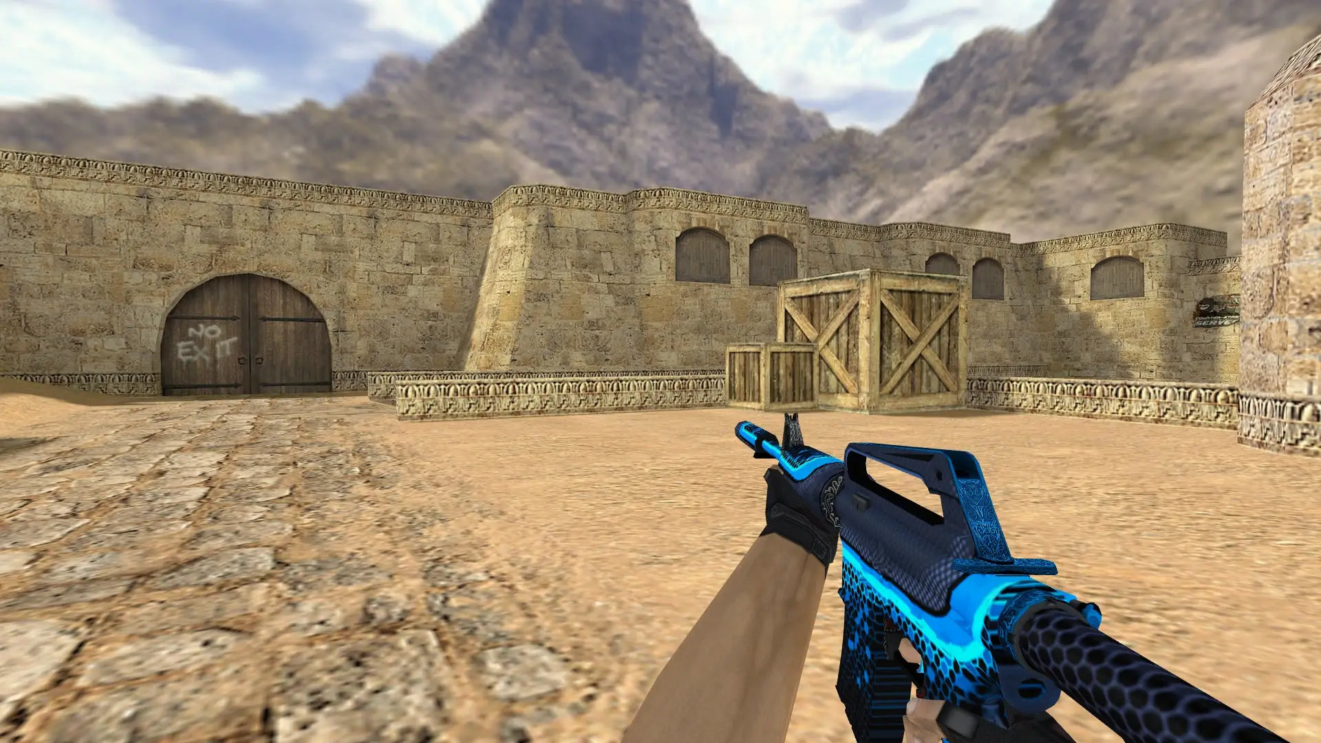 M4A1 — Taktik Weapon Pack — de_dust2 (first person)