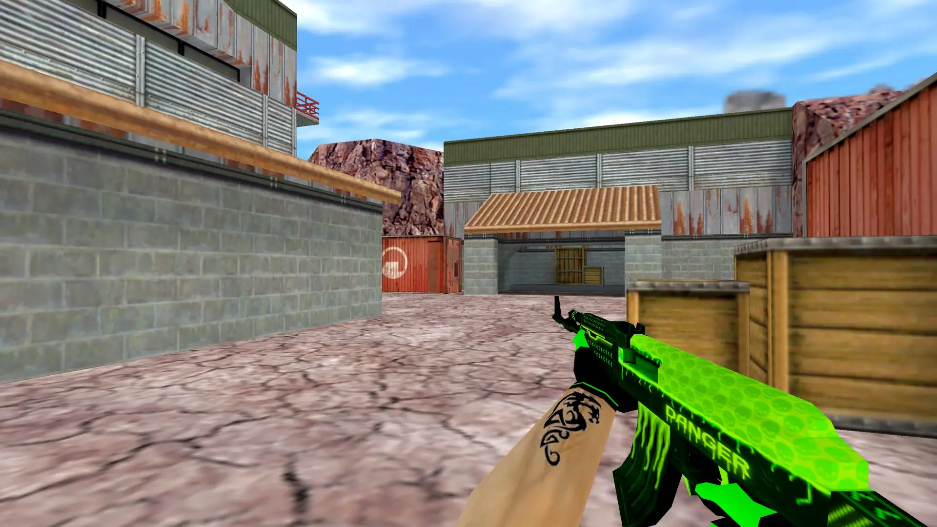 AK-47 — Toxicator Weapon Pack — de_nuke (first person)