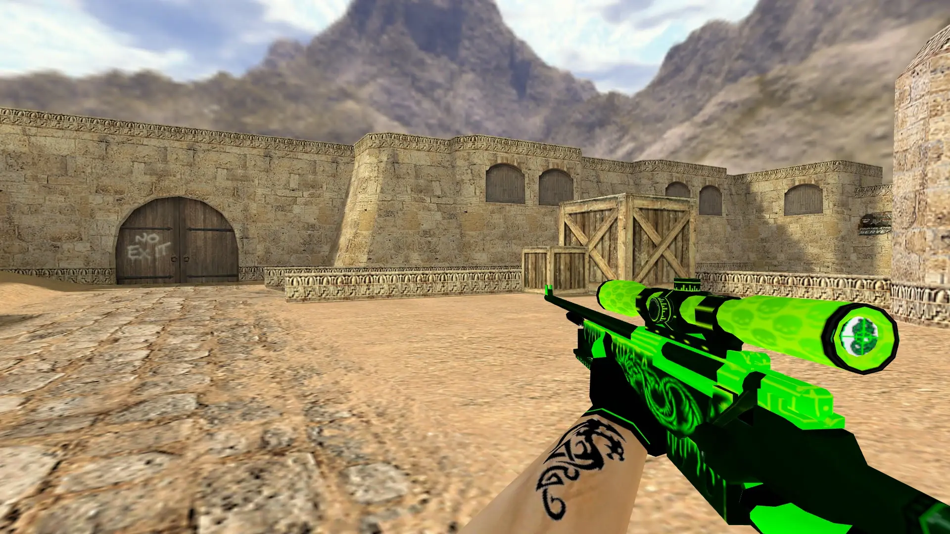 AWP — Toxicator Weapon Pack — de_dust2 (first person)