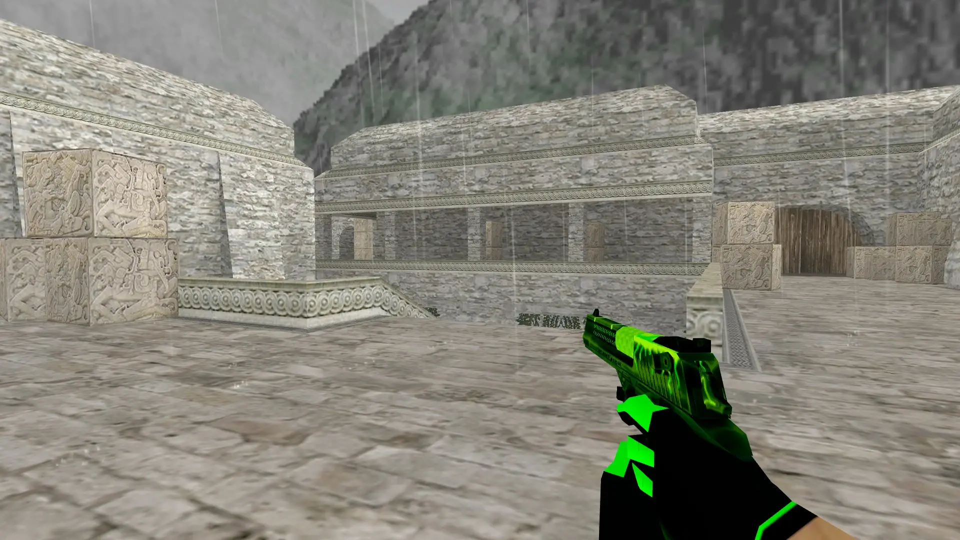Desert Eagle — Toxicator Weapon Pack — de_aztec (first person)
