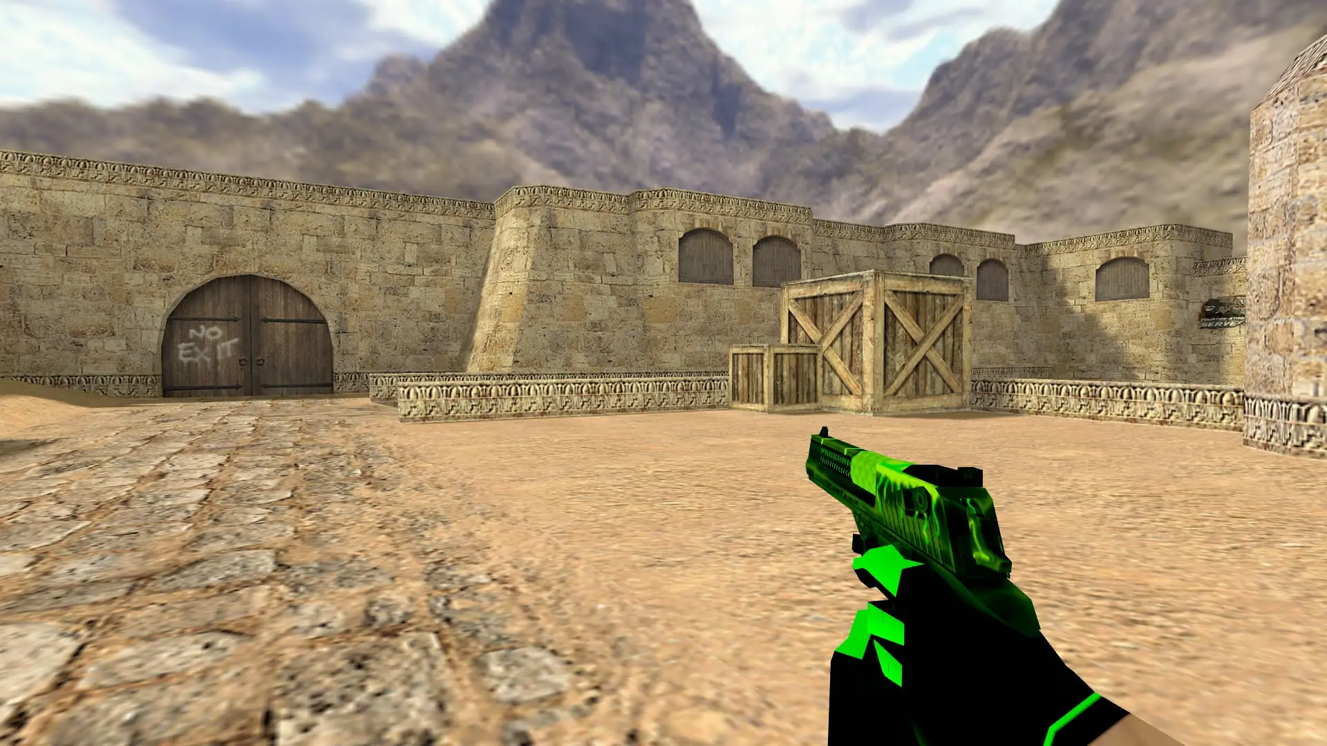 Desert Eagle — Toxicator Weapon Pack — de_dust2 (first person)
