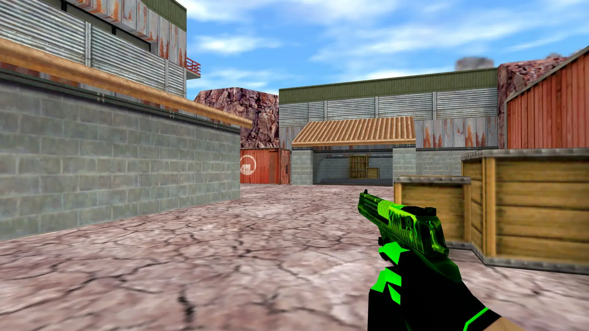 Desert Eagle — Toxicator Weapon Pack — de_nuke (first person)