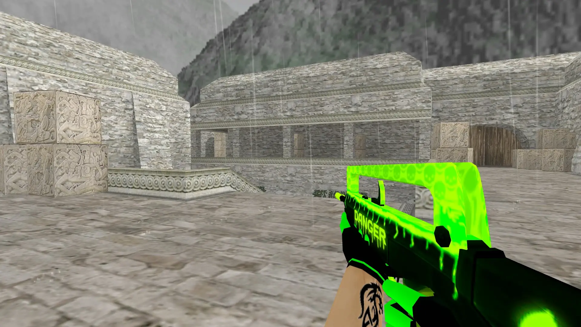 FAMAS — Toxicator Weapon Pack — de_aztec (first person)