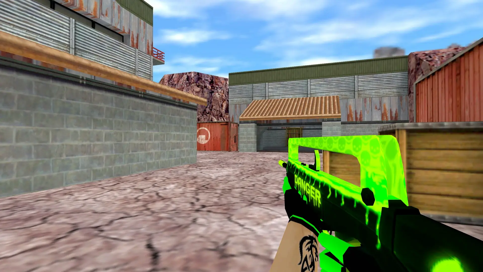 FAMAS — Toxicator Weapon Pack — de_nuke (first person)