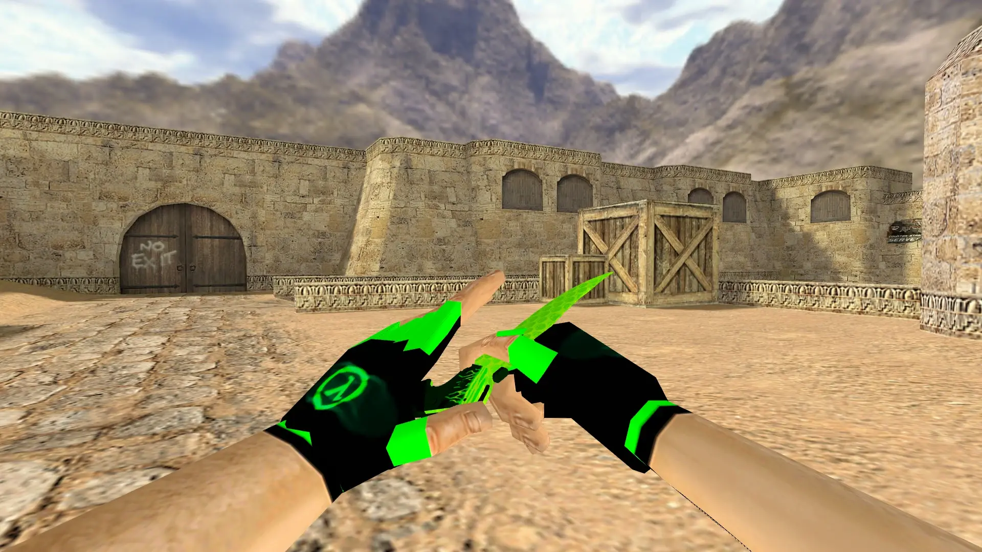 Knife — Toxicator Weapon Pack — de_dust2 (first person)