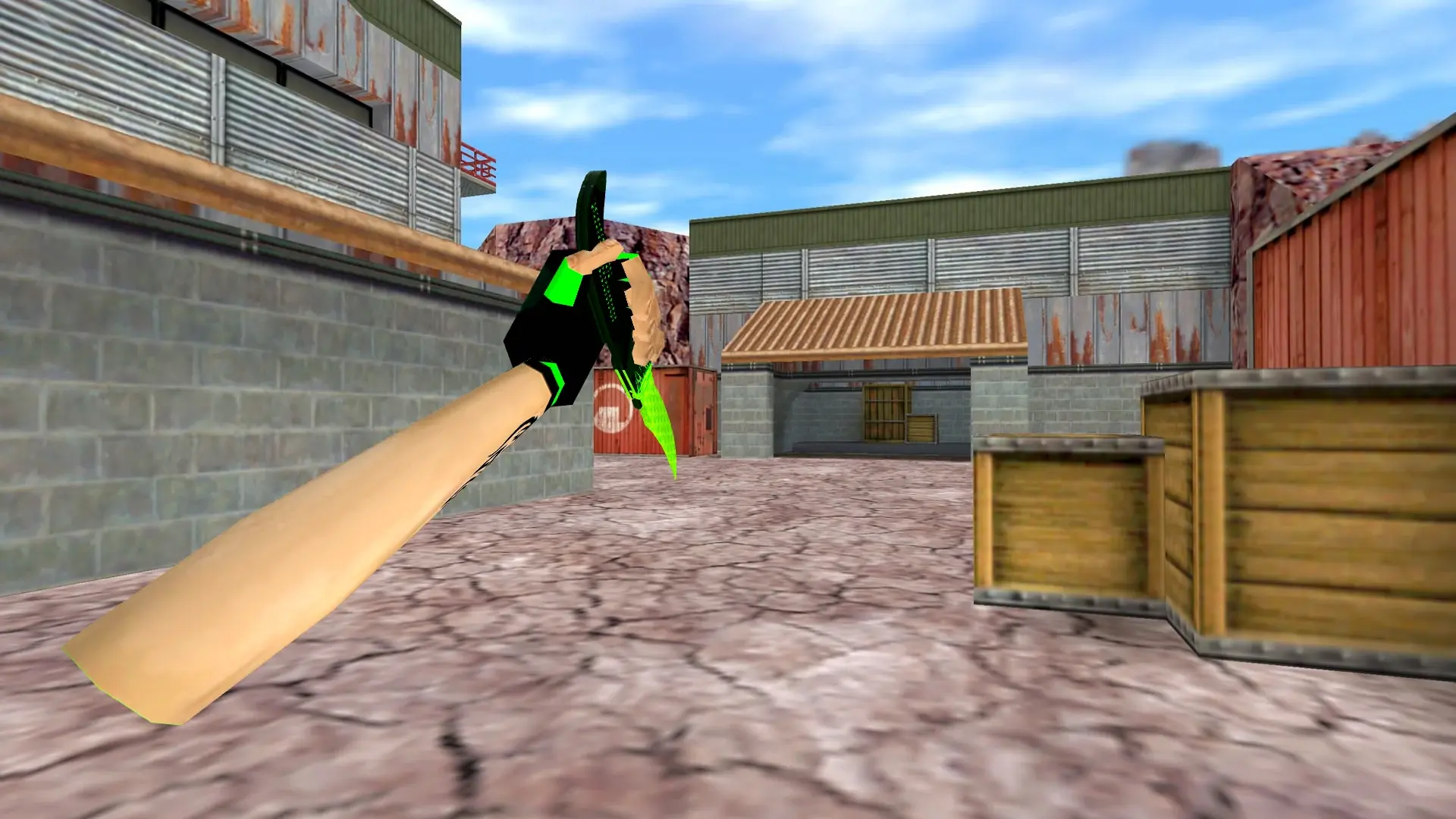 Knife — Toxicator Weapon Pack — de_nuke (first person)
