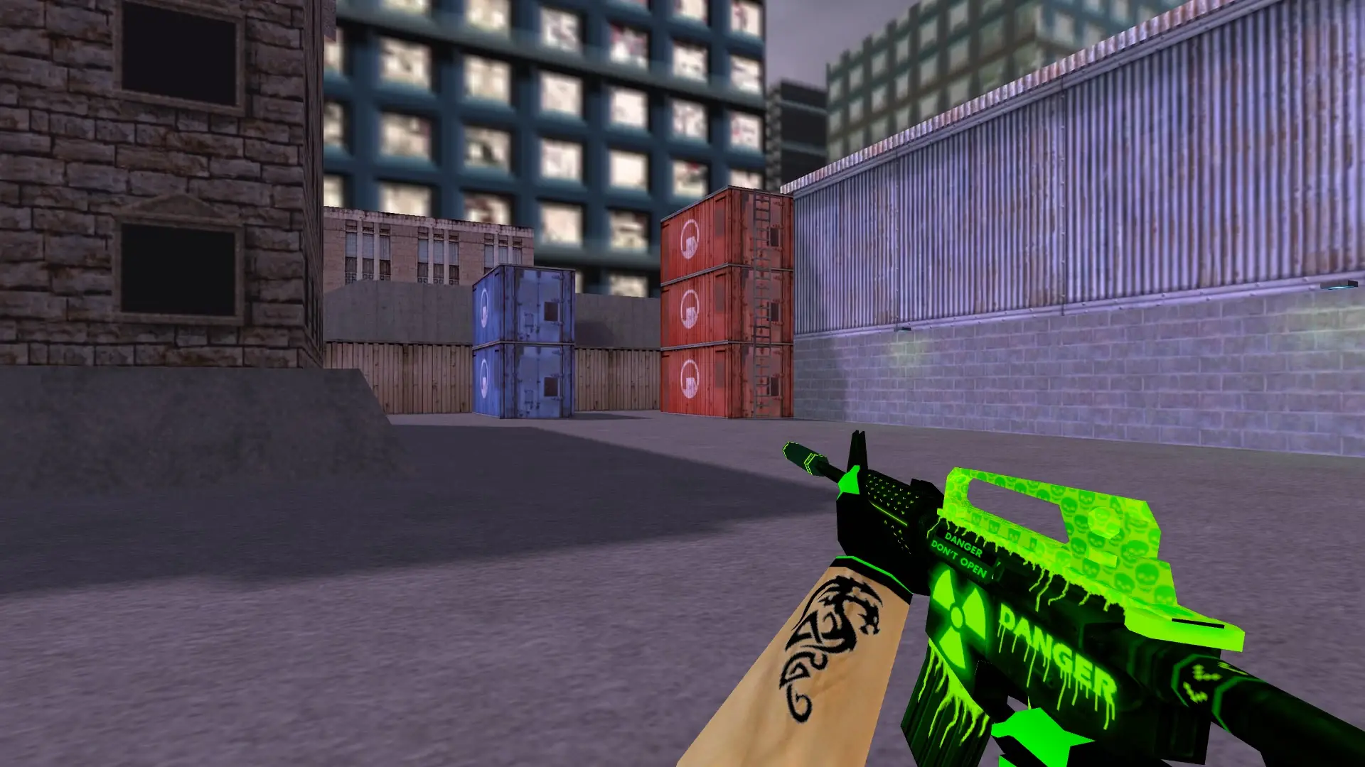 M4A1 — Toxicator Weapon Pack — cs_assault (first person)