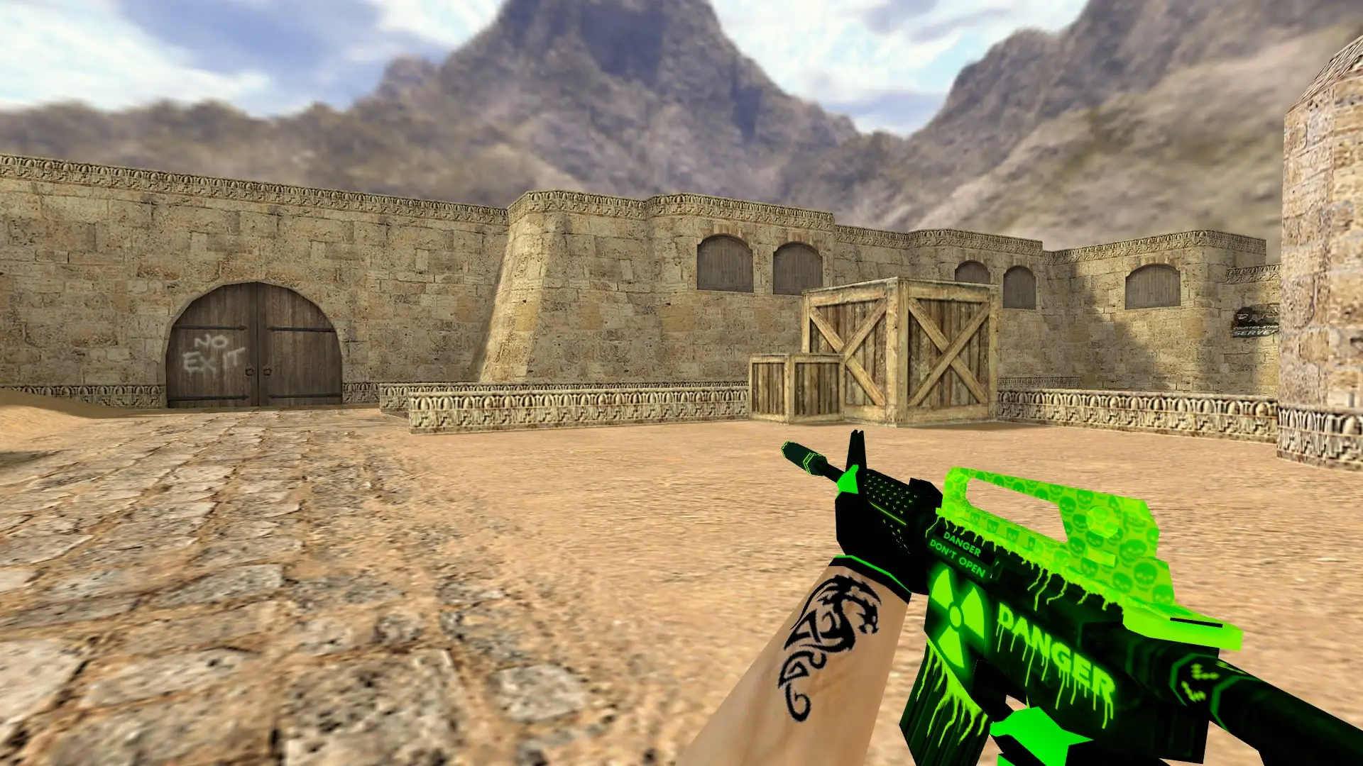 M4A1 — Toxicator Weapon Pack — de_dust2 (first person)